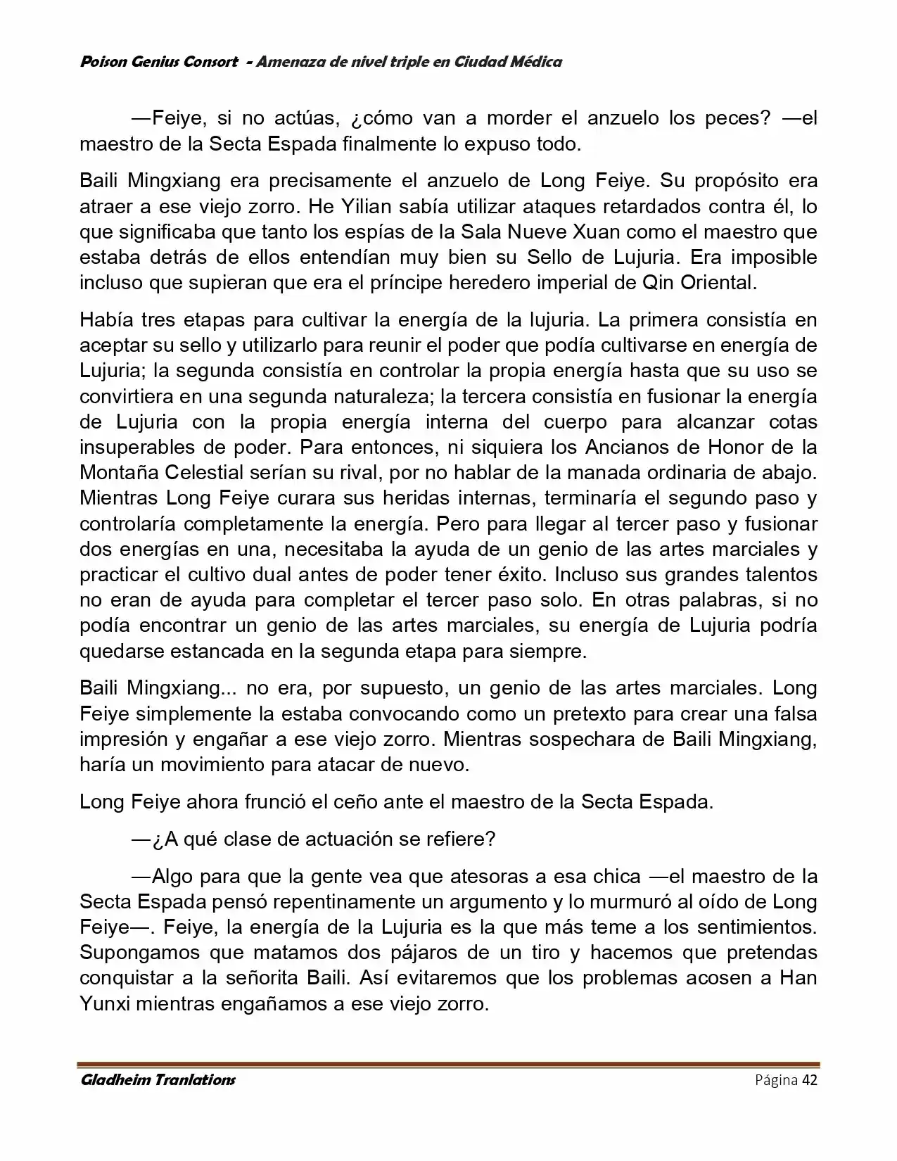 Poison Genious Consort (Novela) - Capítulo 392 - Página 42 - LectorTMOo