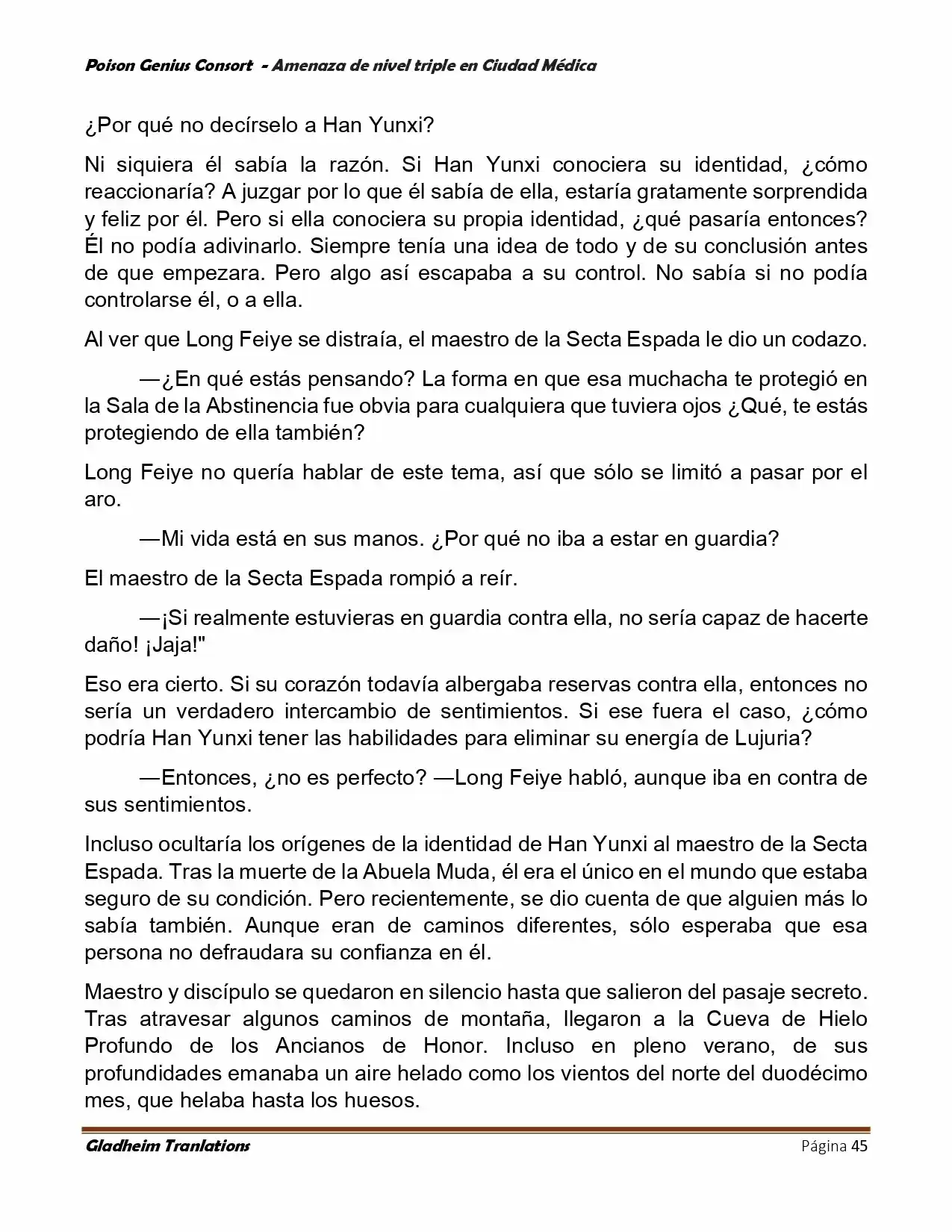 Poison Genious Consort (Novela) - Capítulo 392 - Página 45 - LectorTMOo