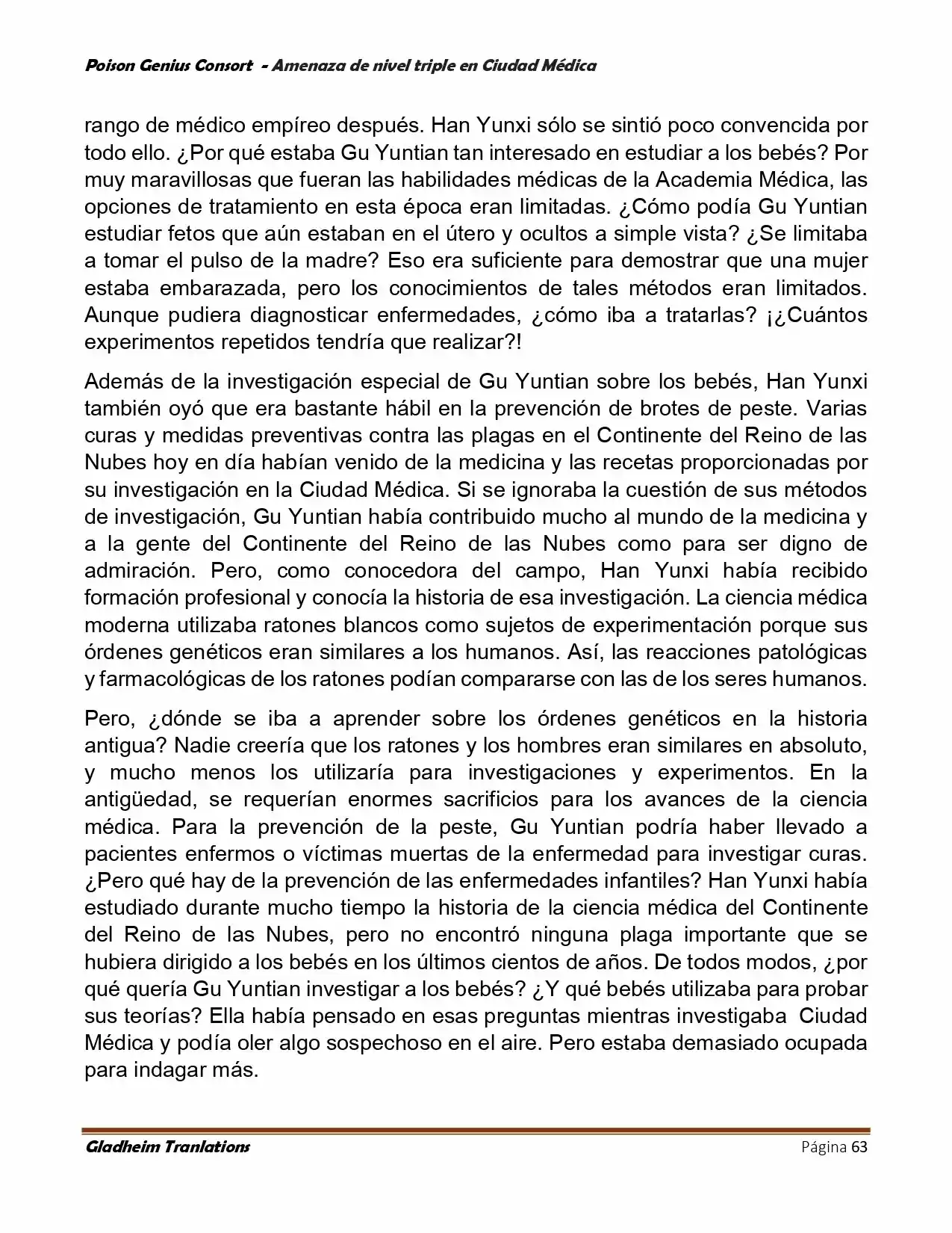 Poison Genious Consort (Novela) - Capítulo 392 - Página 63 - LectorTMOo