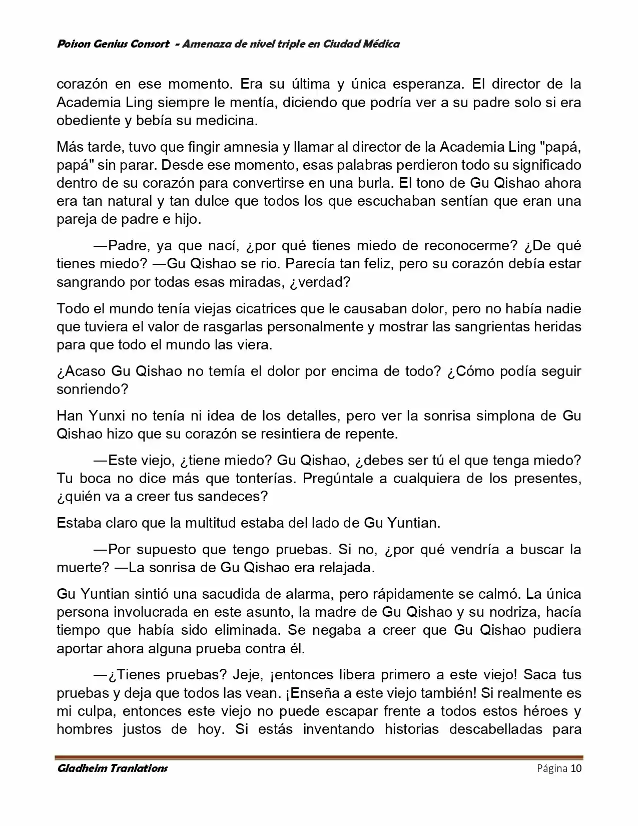 Poison Genious Consort (Novela) - Capítulo 393 - Página 10 - LectorTMOo