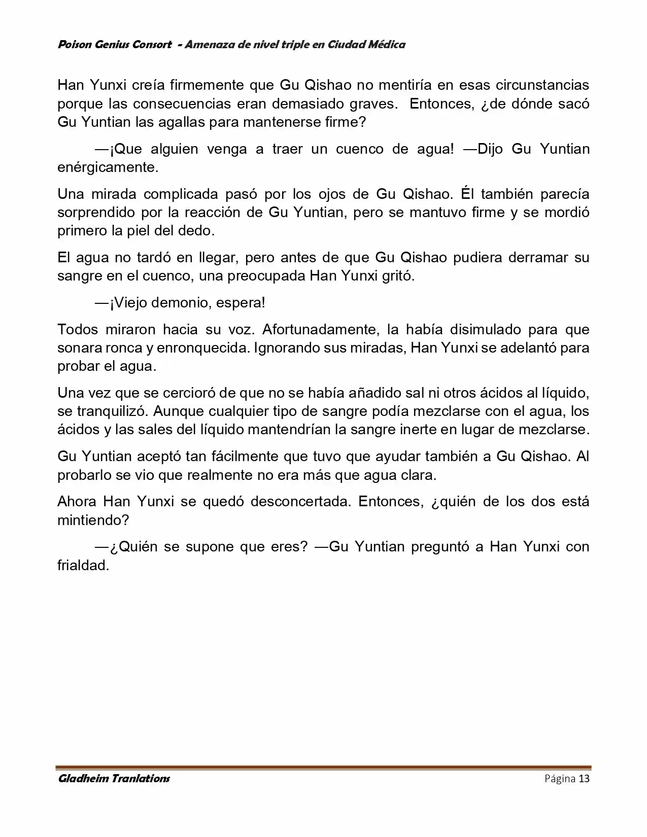 Poison Genious Consort (Novela) - Capítulo 393 - Página 13 - LectorTMOo