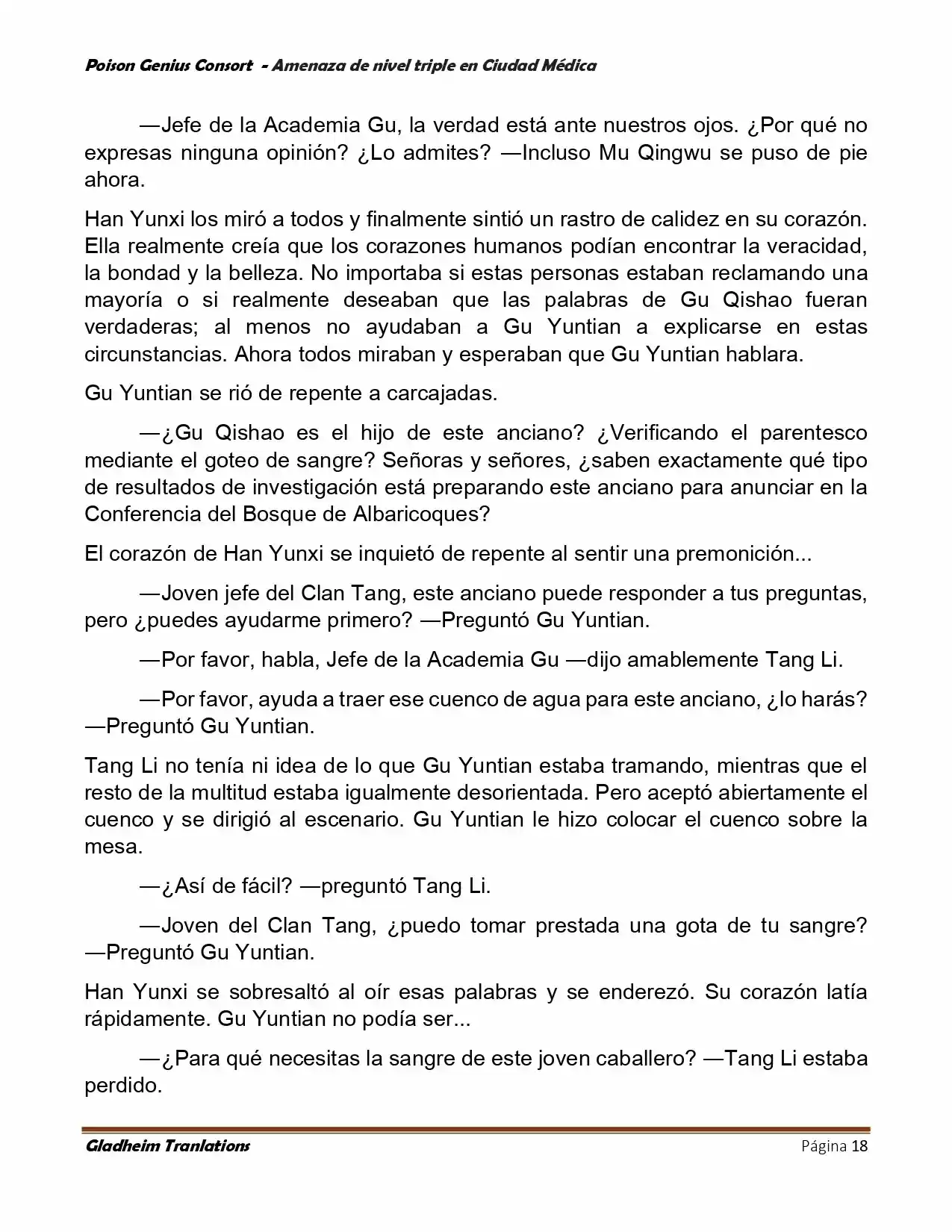 Poison Genious Consort (Novela) - Capítulo 393 - Página 18 - LectorTMOo