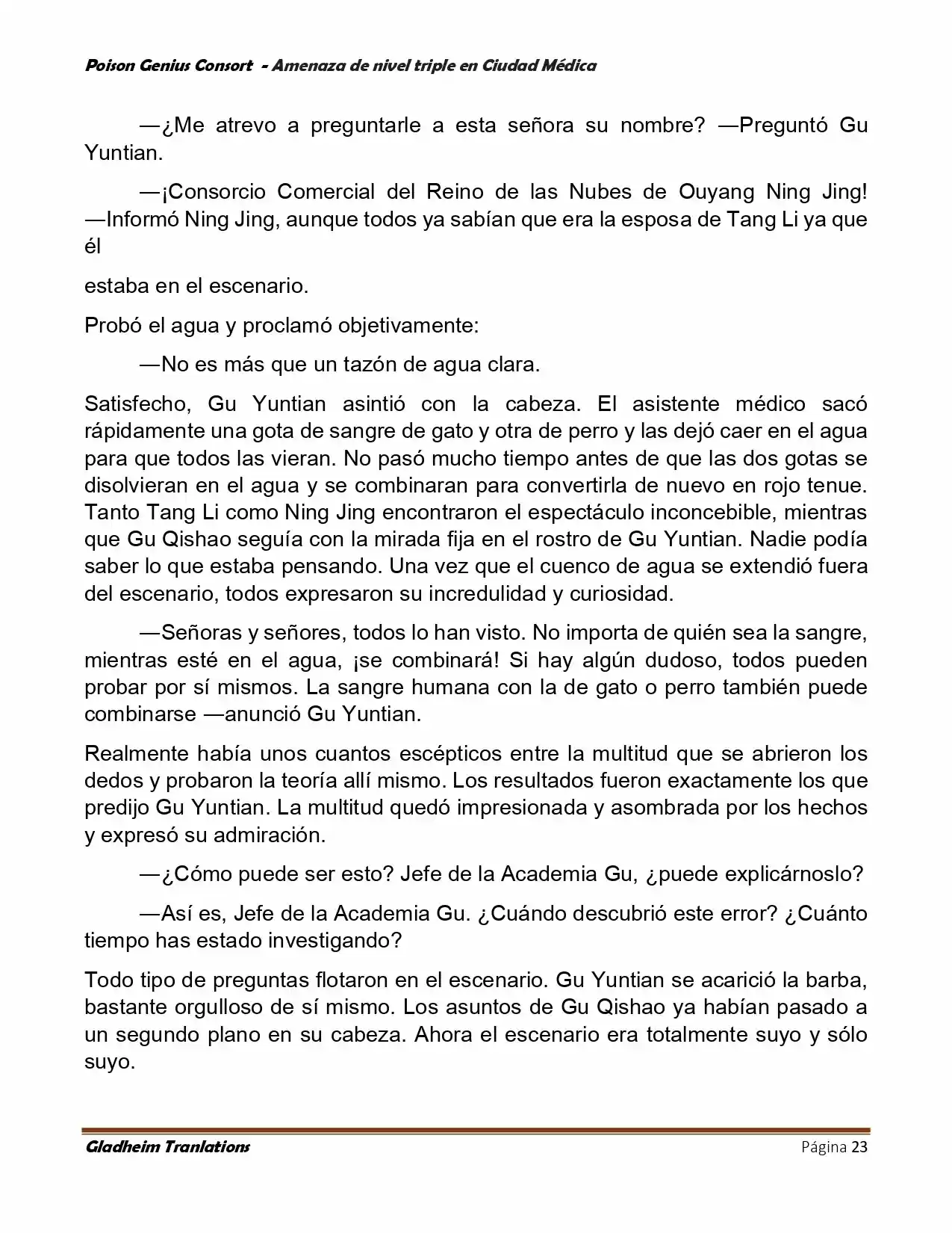 Poison Genious Consort (Novela) - Capítulo 393 - Página 22 - LectorTMOo