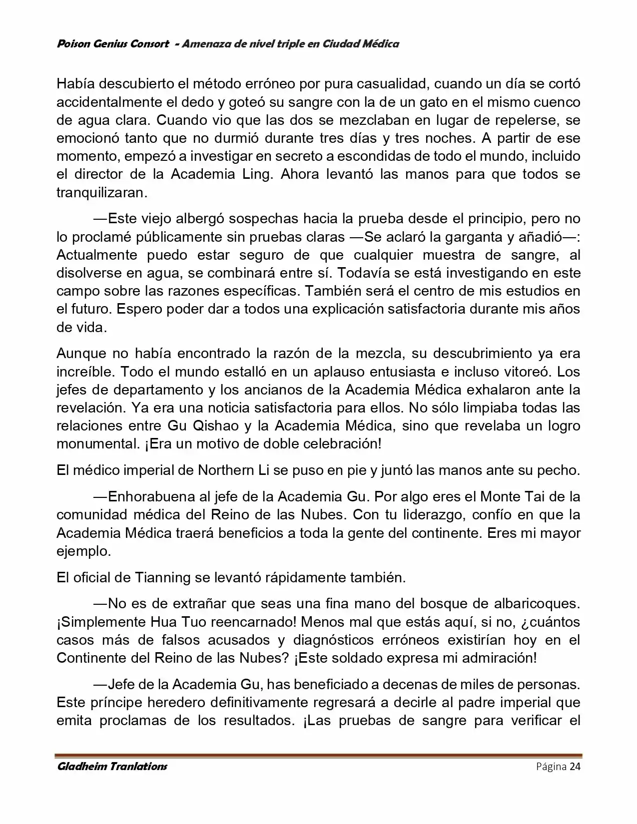 Poison Genious Consort (Novela) - Capítulo 393 - Página 23 - LectorTMOo