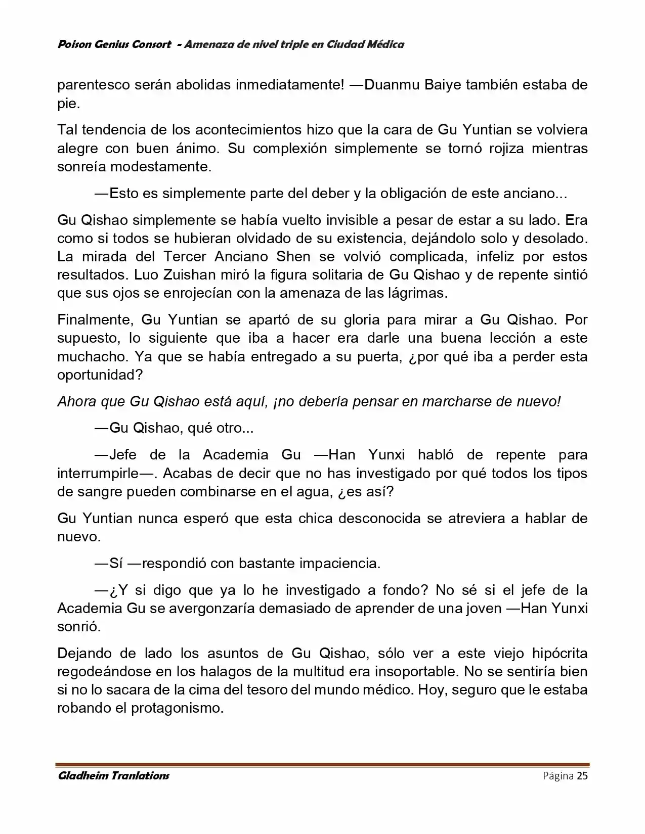 Poison Genious Consort (Novela) - Capítulo 393 - Página 24 - LectorTMOo