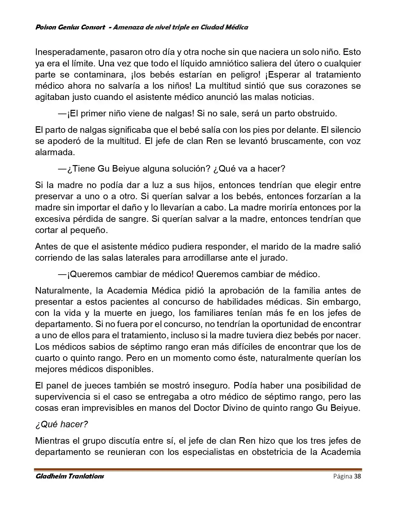 Poison Genious Consort (Novela) - Capítulo 394 - Página 38 - LectorTMOo
