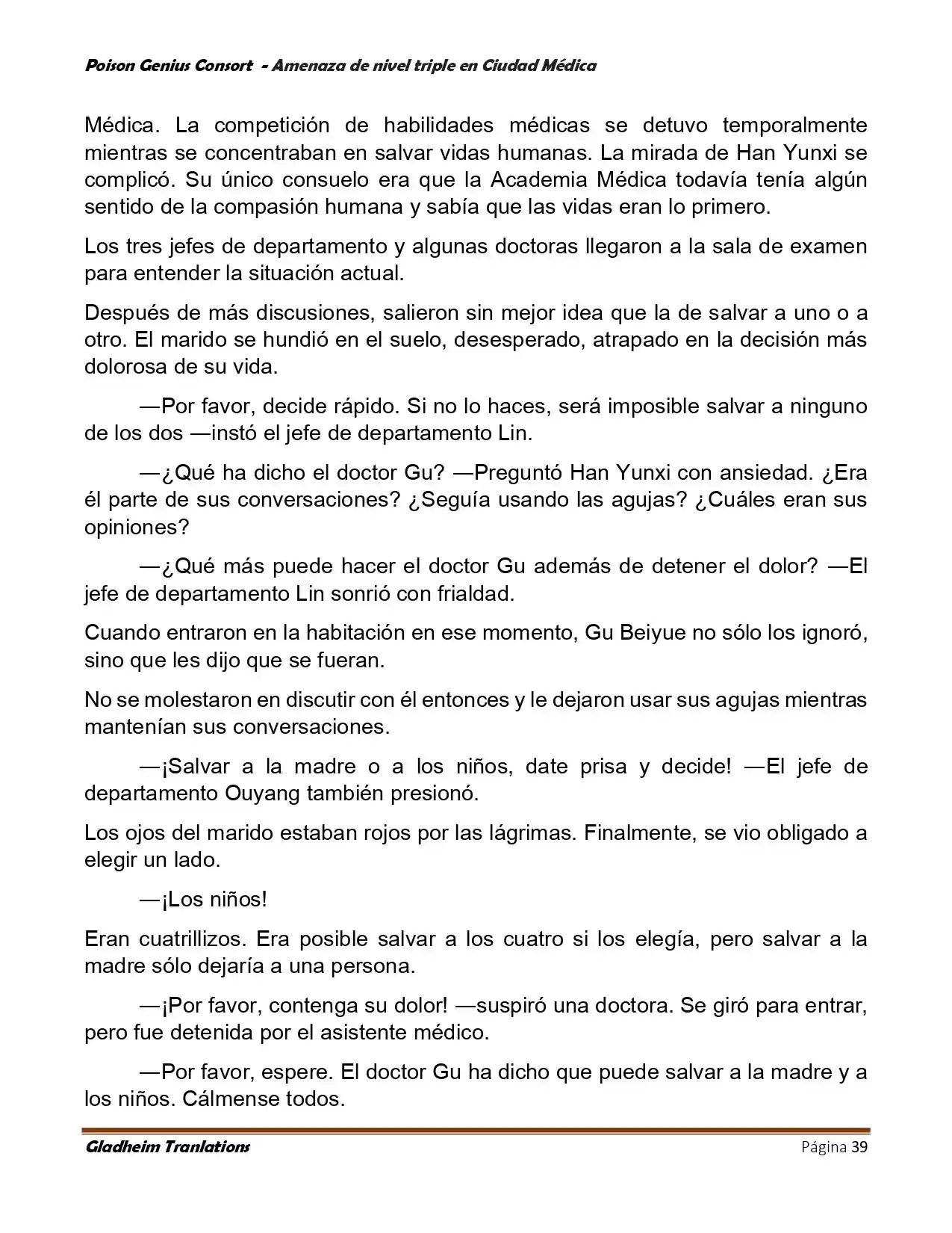 Poison Genious Consort (Novela) - Capítulo 394 - Página 39 - LectorTMOo