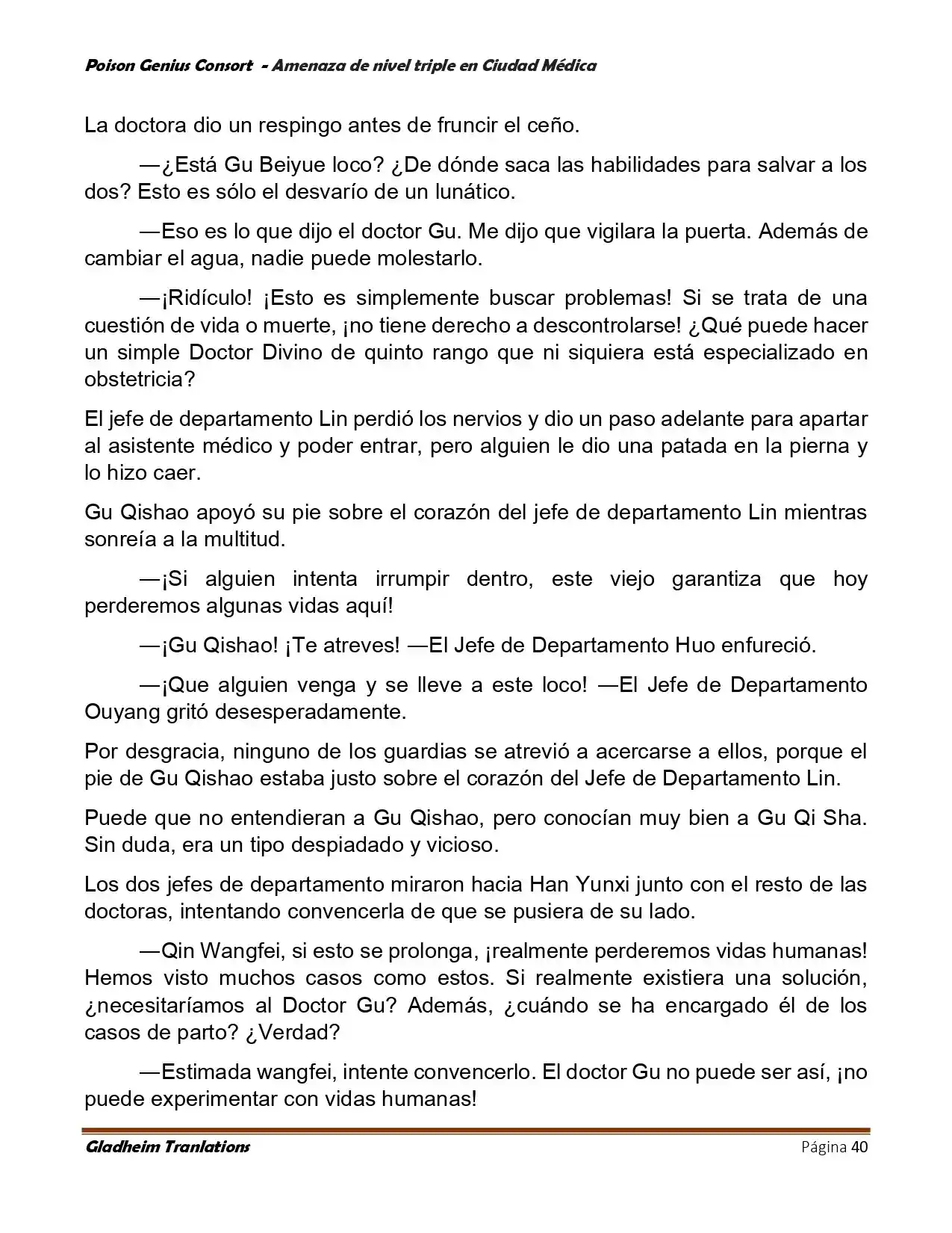 Poison Genious Consort (Novela) - Capítulo 394 - Página 40 - LectorTMOo