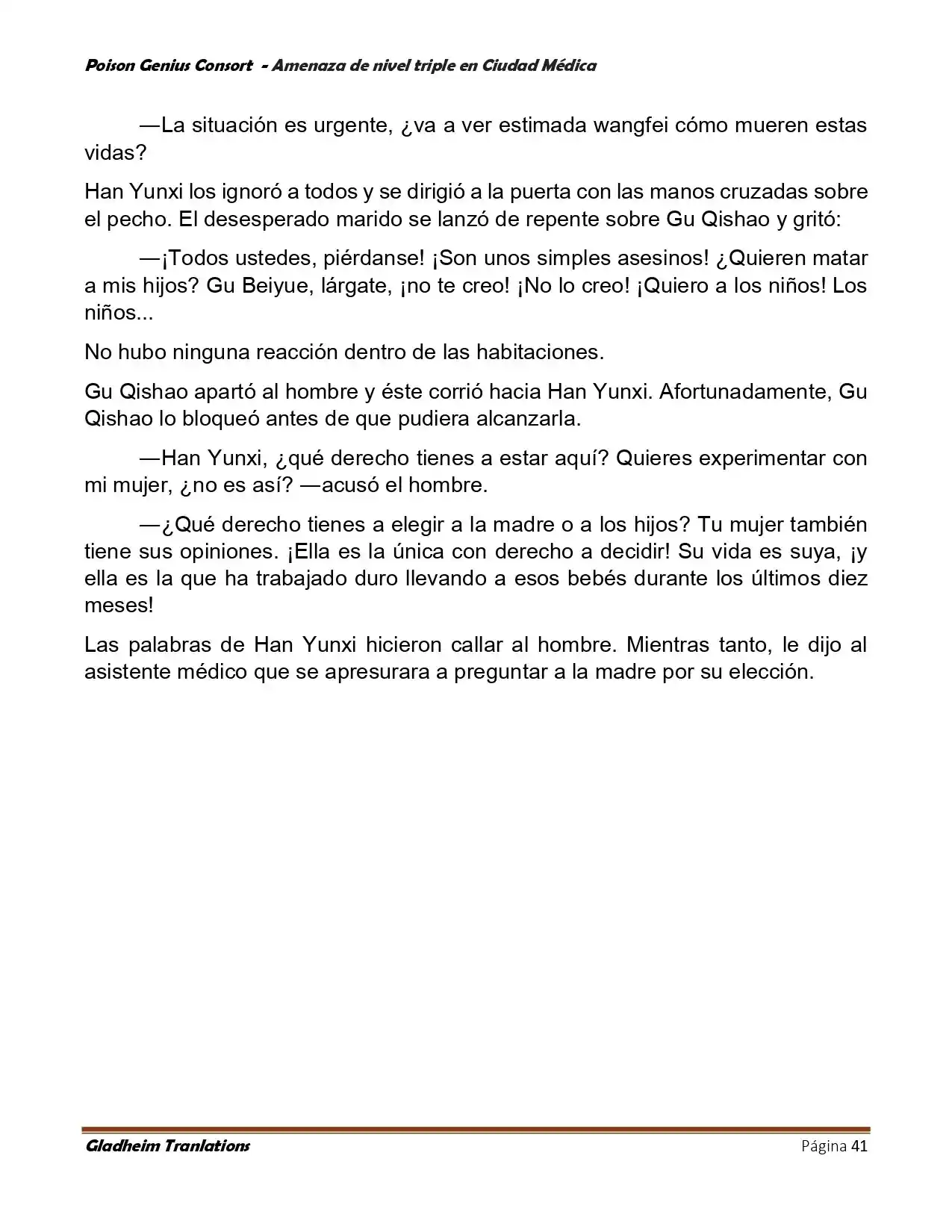 Poison Genious Consort (Novela) - Capítulo 394 - Página 41 - LectorTMOo