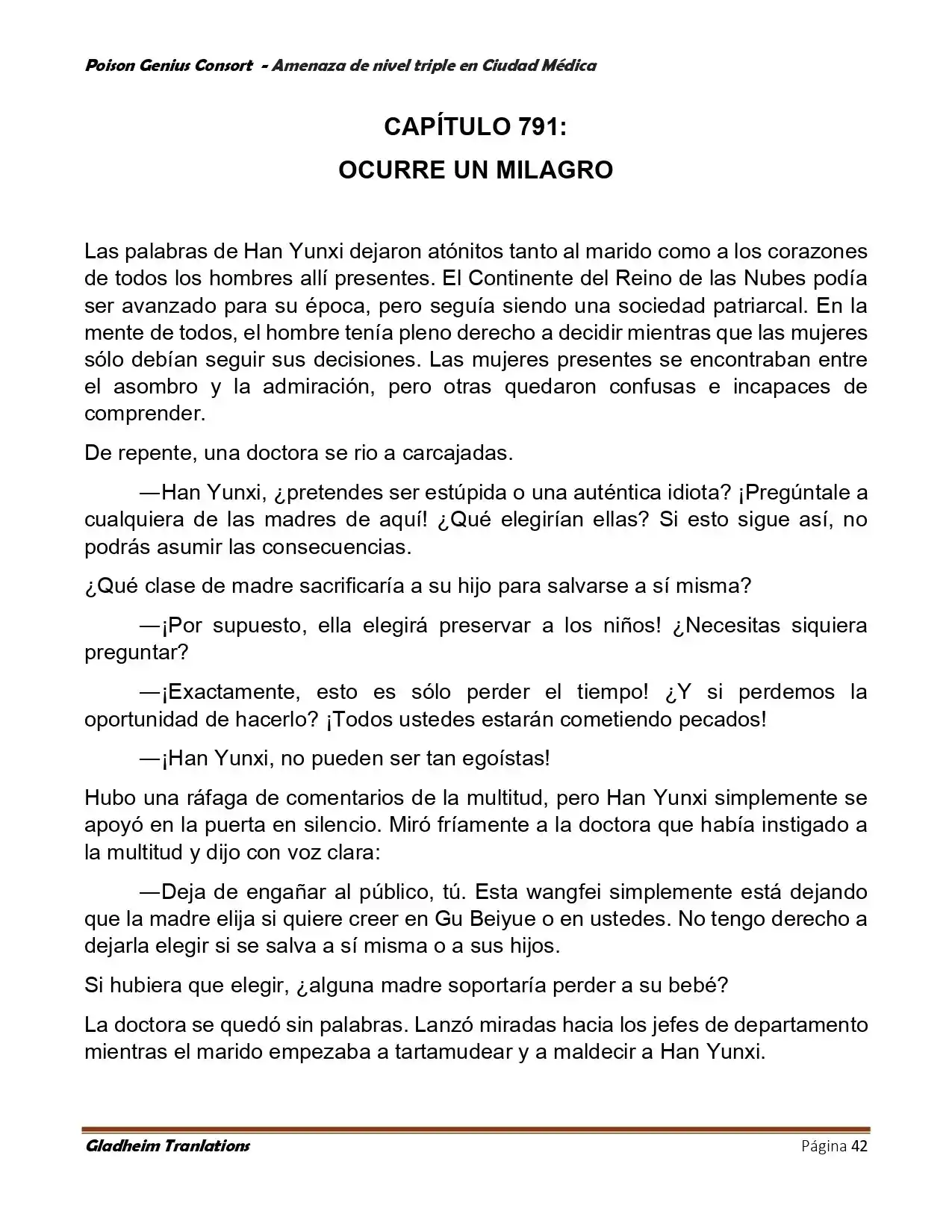 Poison Genious Consort (Novela) - Capítulo 394 - Página 42 - LectorTMOo