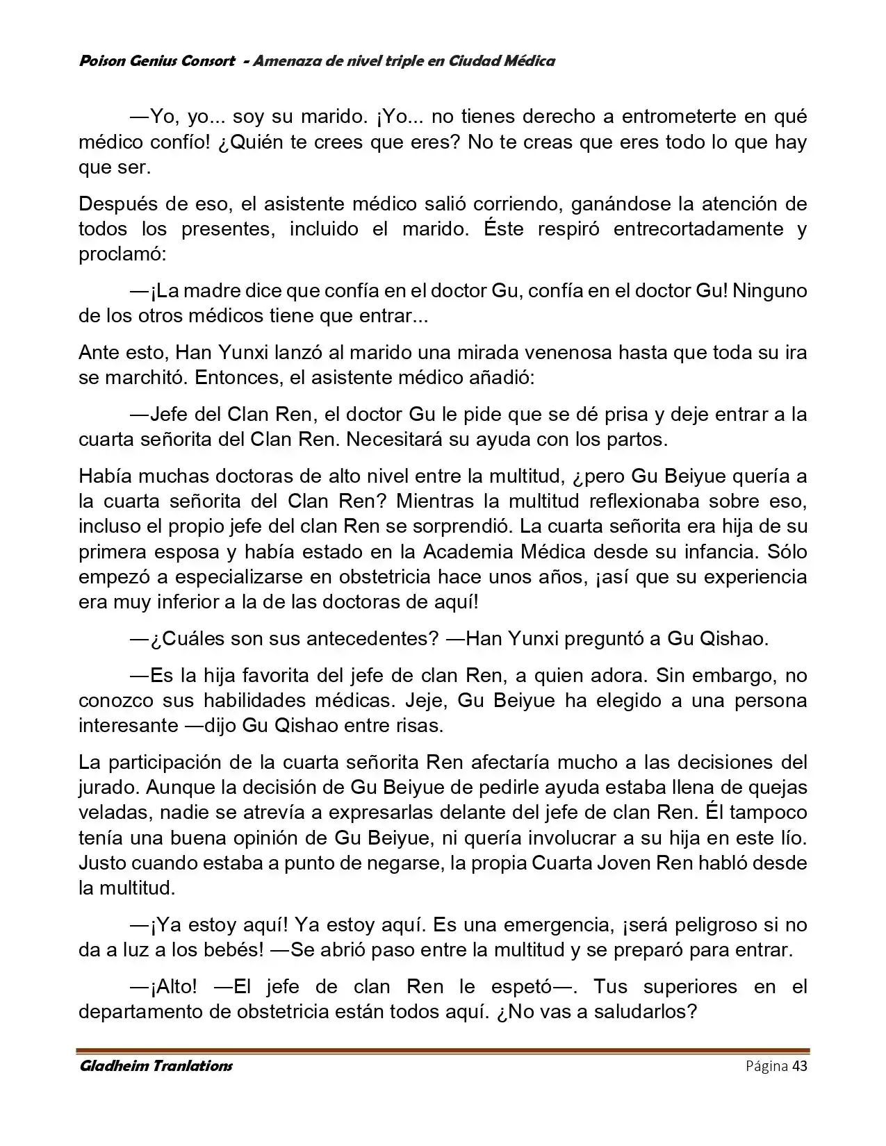 Poison Genious Consort (Novela) - Capítulo 394 - Página 43 - LectorTMOo