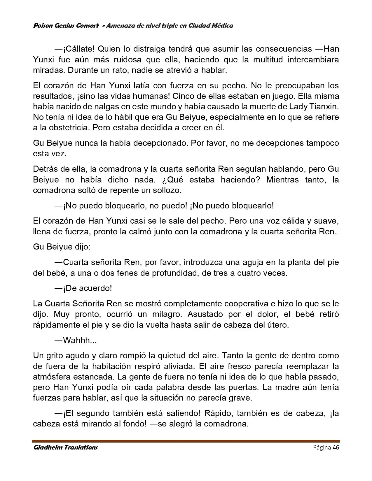 Poison Genious Consort (Novela) - Capítulo 394 - Página 46 - LectorTMOo