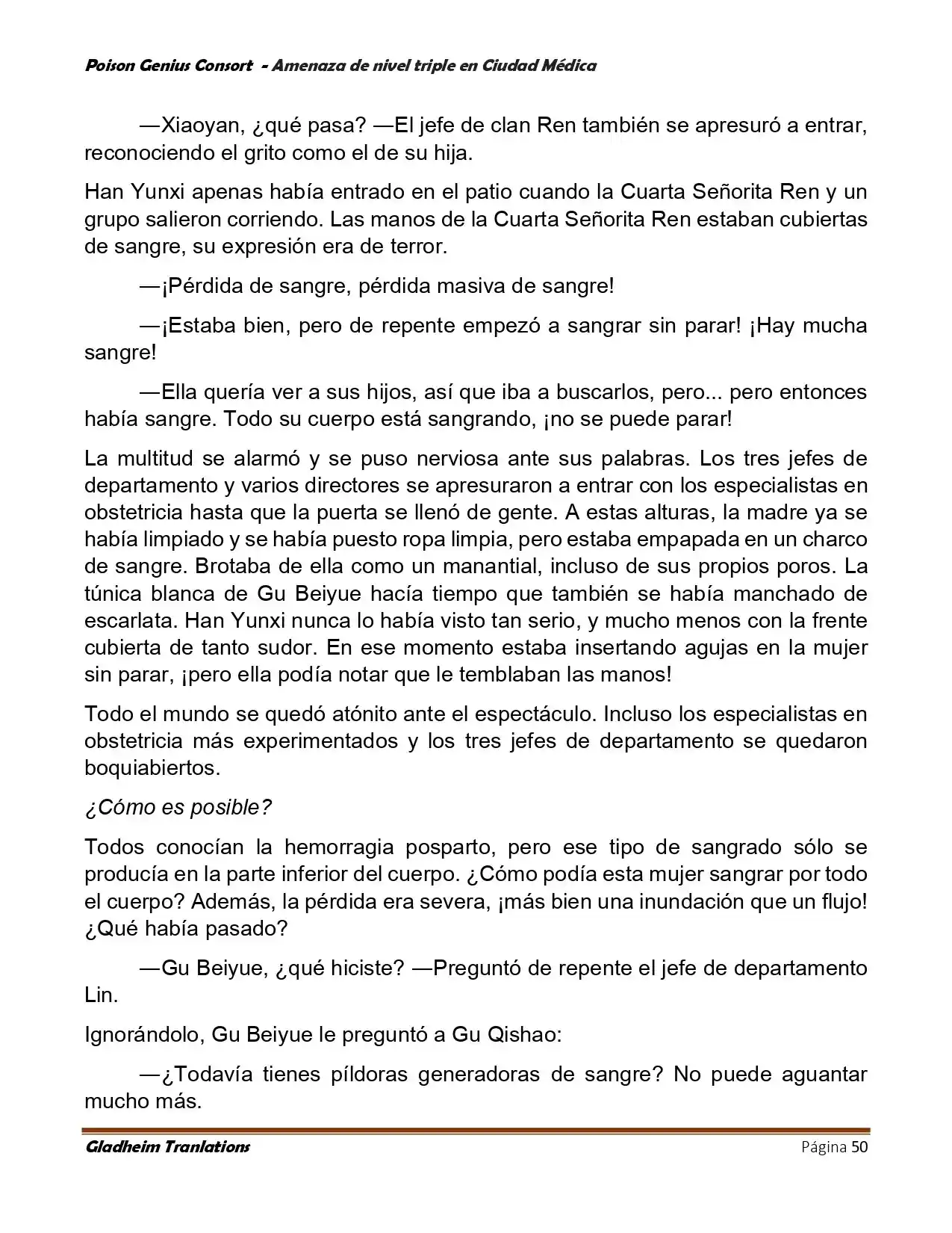 Poison Genious Consort (Novela) - Capítulo 394 - Página 50 - LectorTMOo