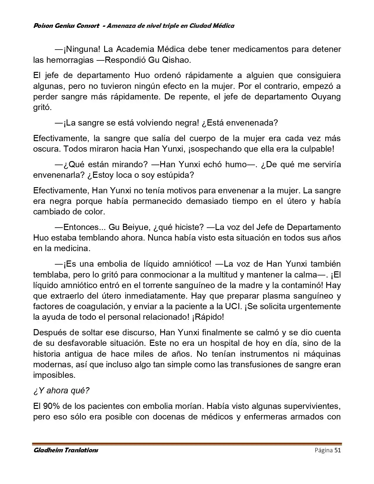 Poison Genious Consort (Novela) - Capítulo 394 - Página 51 - LectorTMOo
