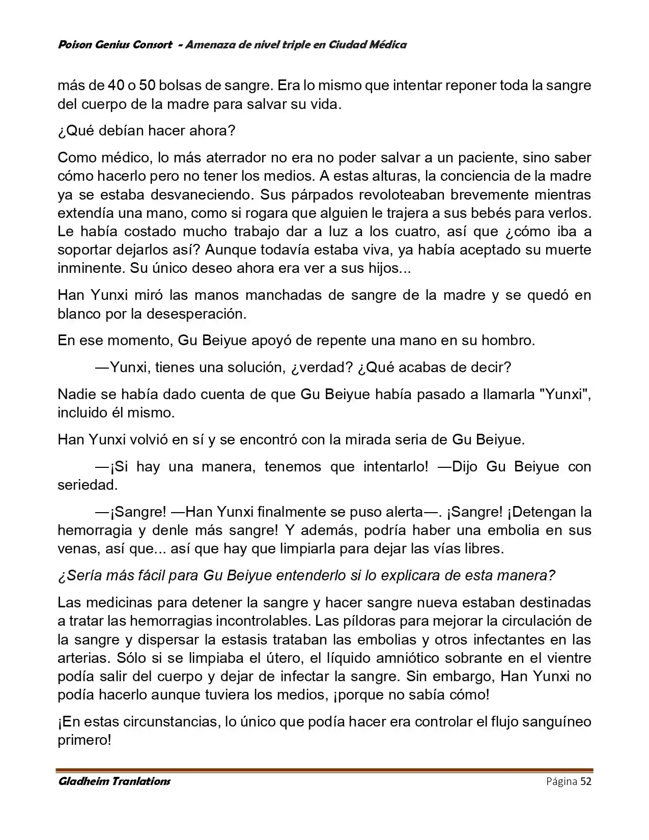 Poison Genious Consort (Novela) - Capítulo 394 - Página 52 - LectorTMOo