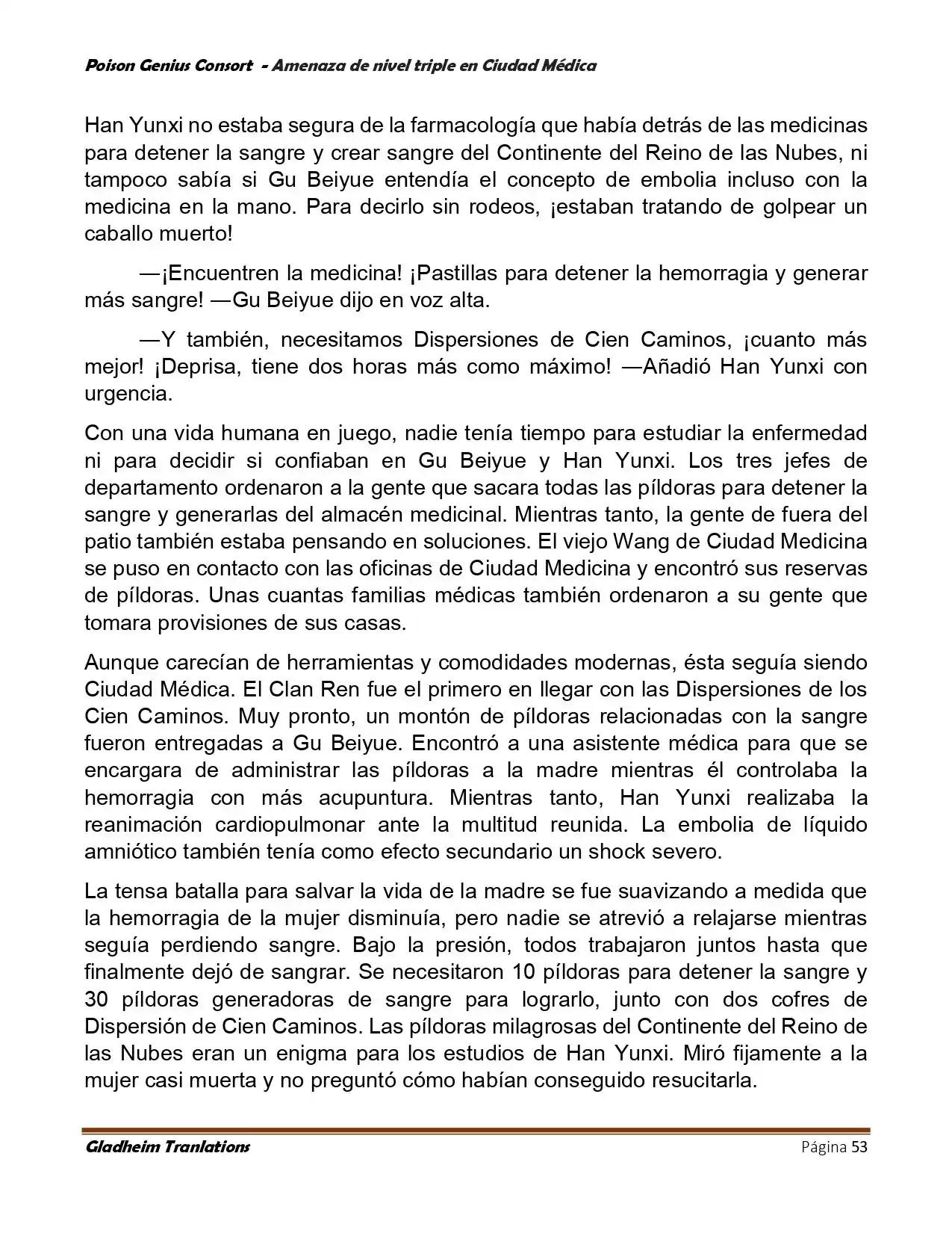 Poison Genious Consort (Novela) - Capítulo 394 - Página 53 - LectorTMOo