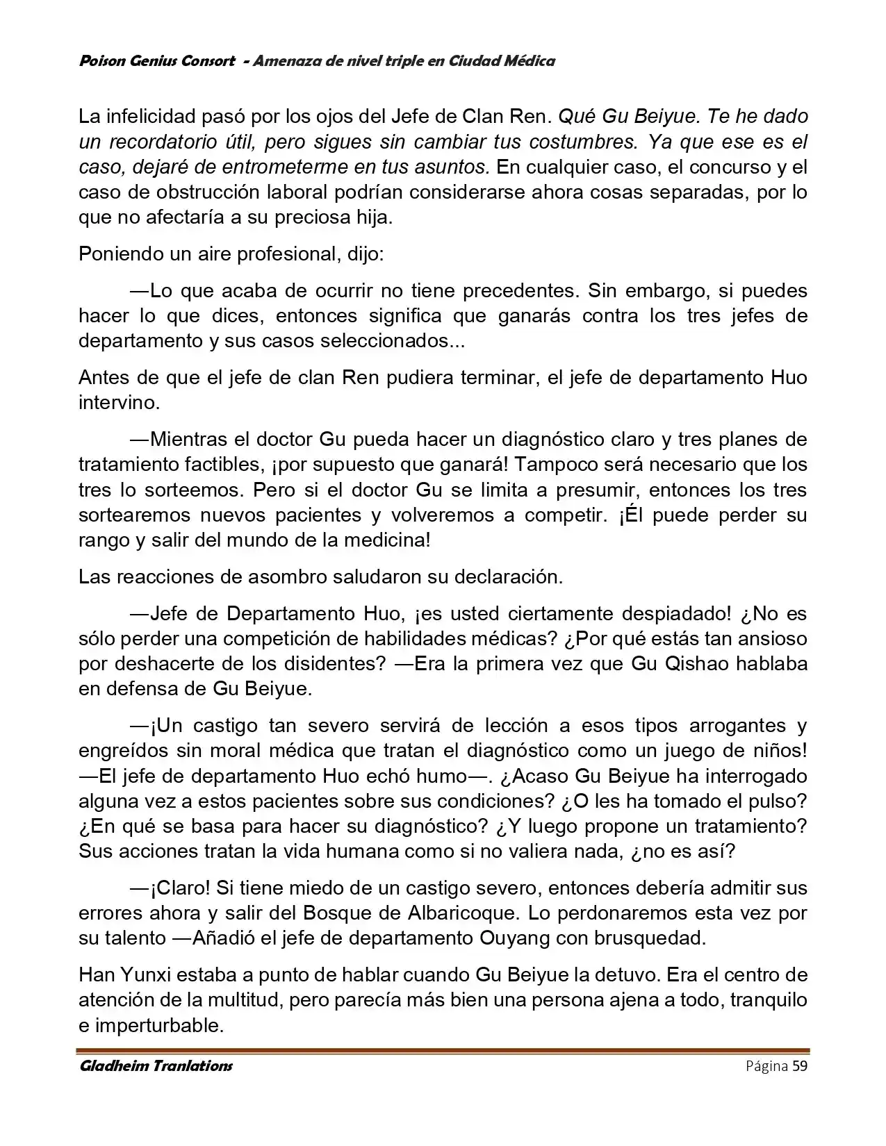 Poison Genious Consort (Novela) - Capítulo 394 - Página 59 - LectorTMOo