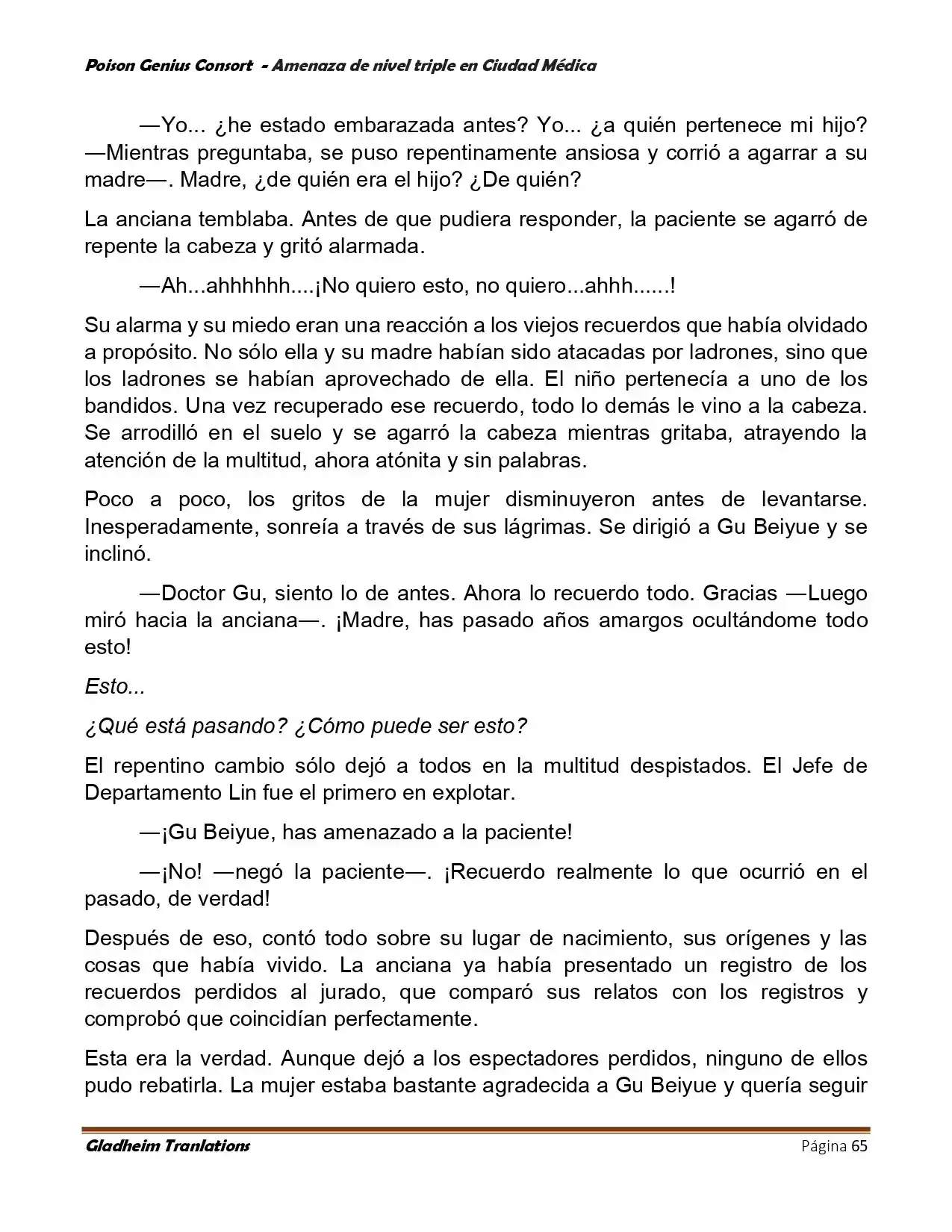 Poison Genious Consort (Novela) - Capítulo 394 - Página 65 - LectorTMOo