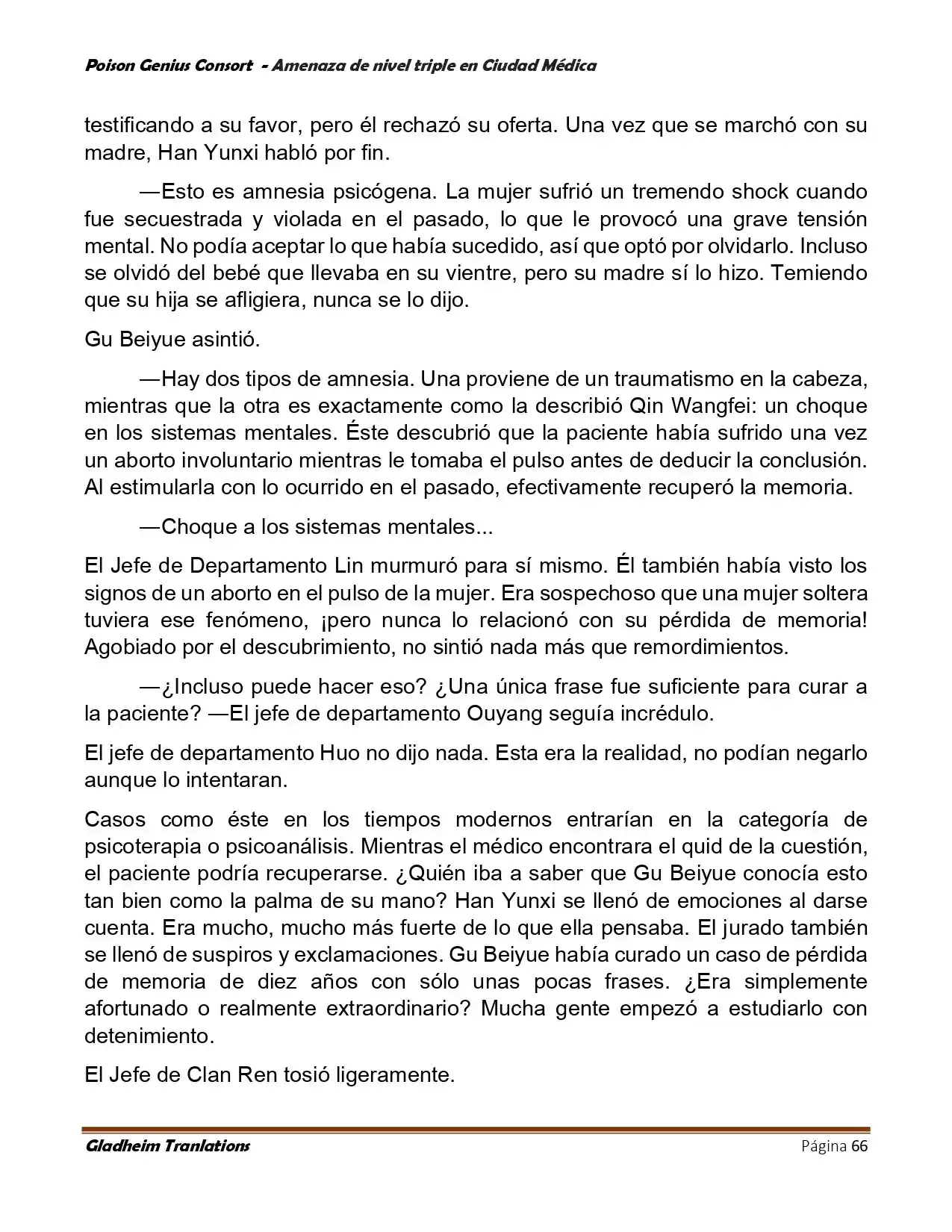Poison Genious Consort (Novela) - Capítulo 394 - Página 66 - LectorTMOo