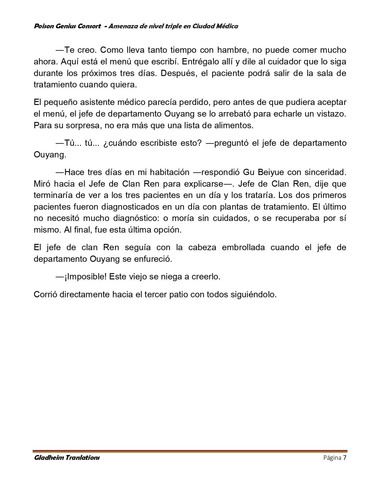 Poison Genious Consort (Novela) - Capítulo 395 - Página 7 - LectorTMOo