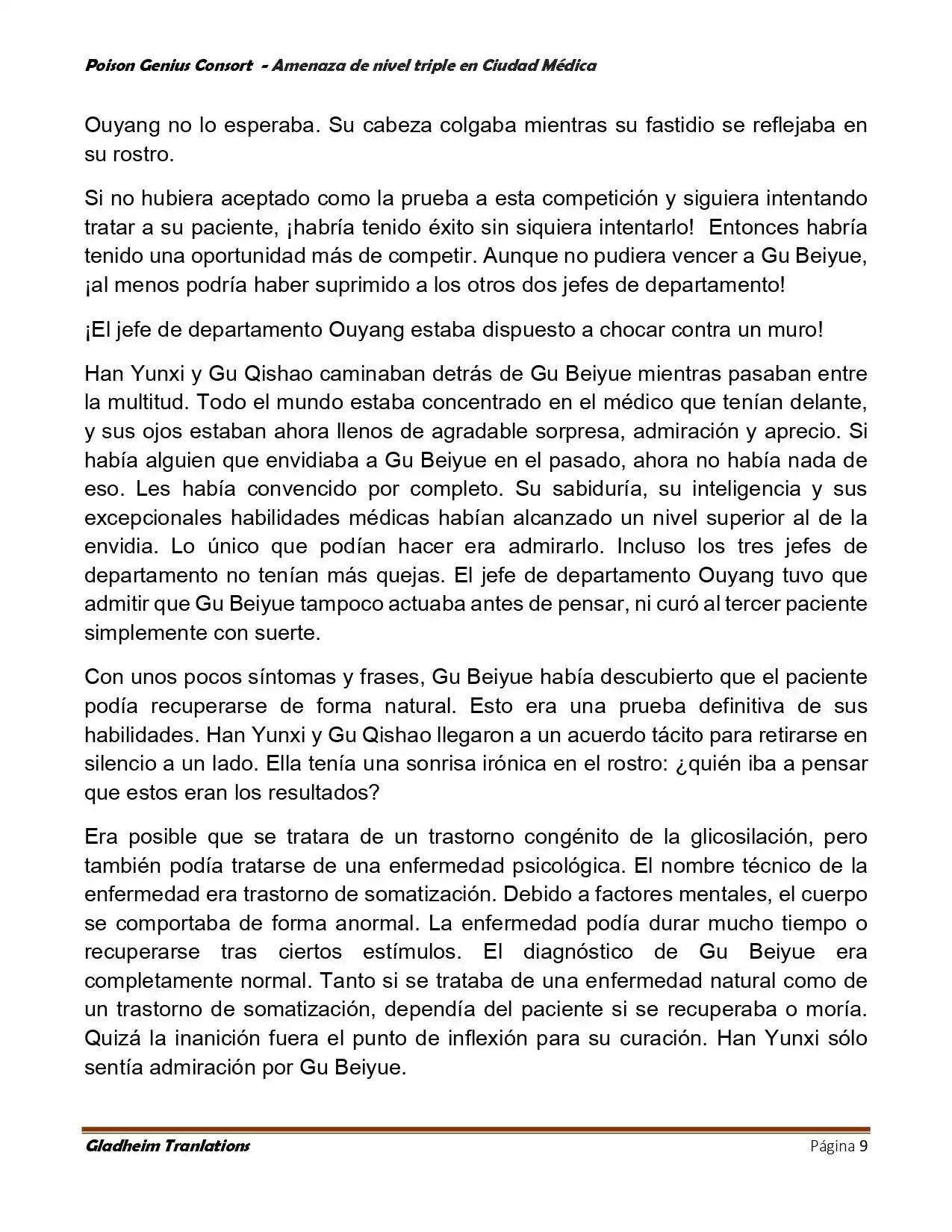 Poison Genious Consort (Novela) - Capítulo 395 - Página 9 - LectorTMOo