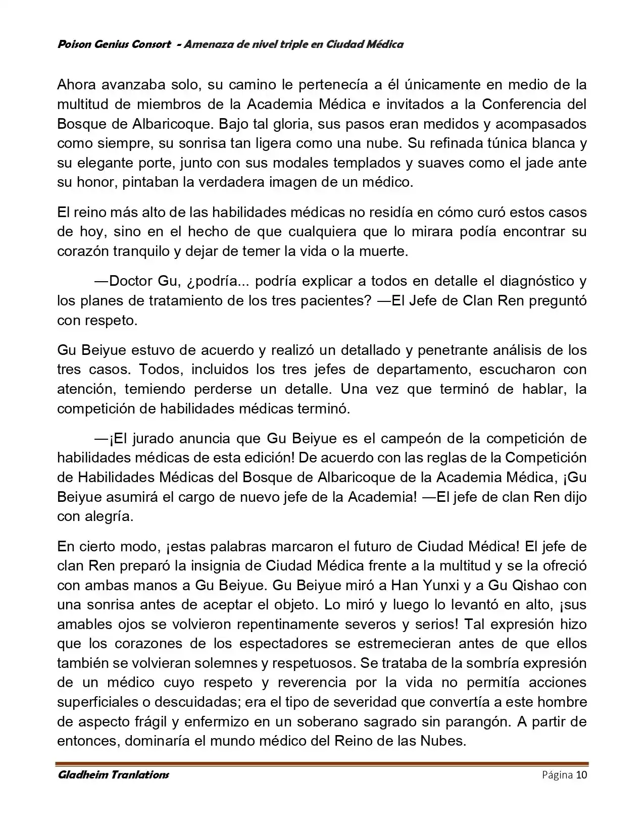 Poison Genious Consort (Novela) - Capítulo 395 - Página 10 - LectorTMOo