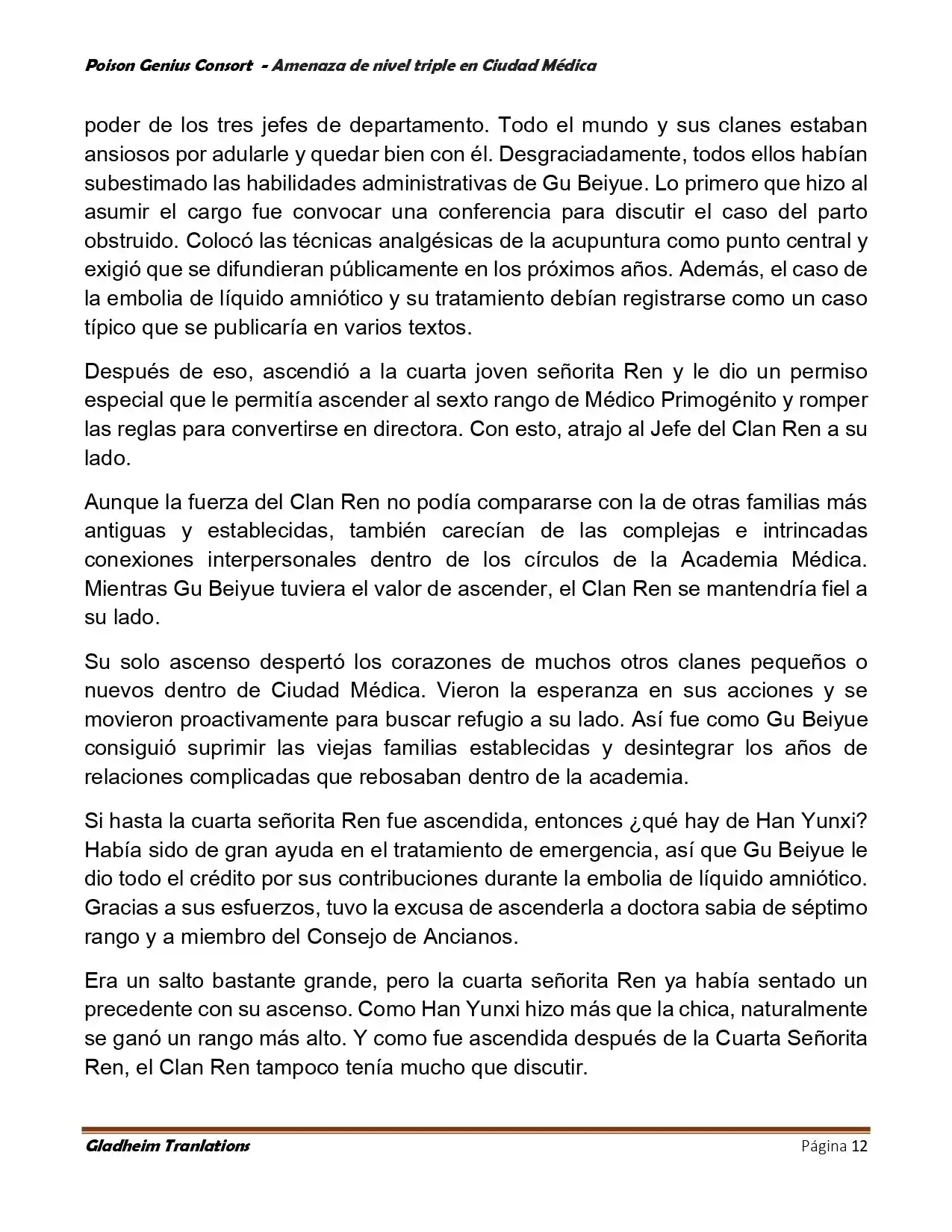 Poison Genious Consort (Novela) - Capítulo 395 - Página 12 - LectorTMOo