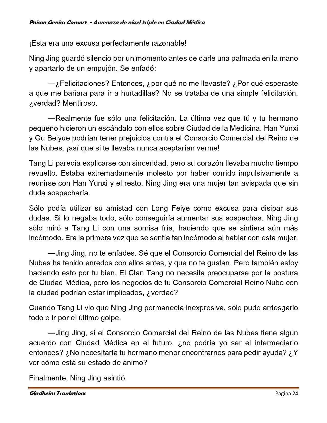 Poison Genious Consort (Novela) - Capítulo 395 - Página 24 - LectorTMOo