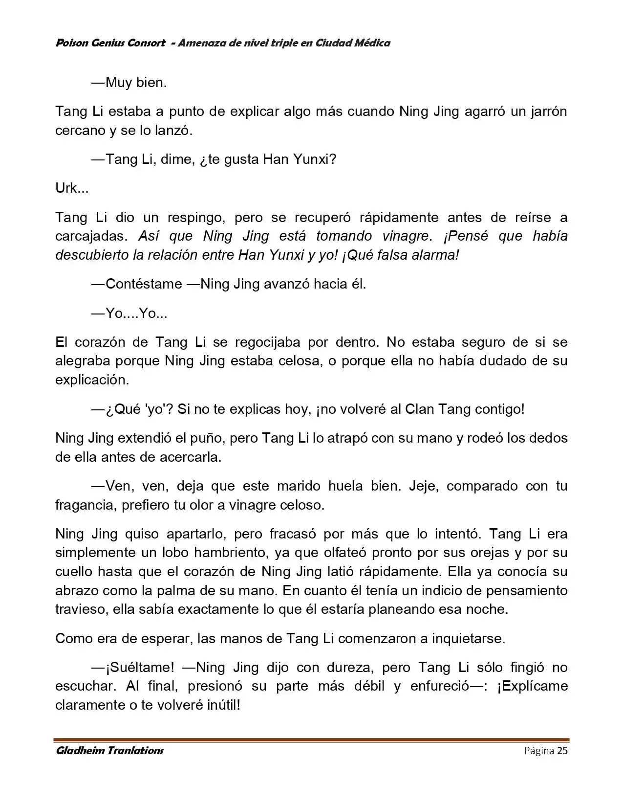 Poison Genious Consort (Novela) - Capítulo 395 - Página 25 - LectorTMOo