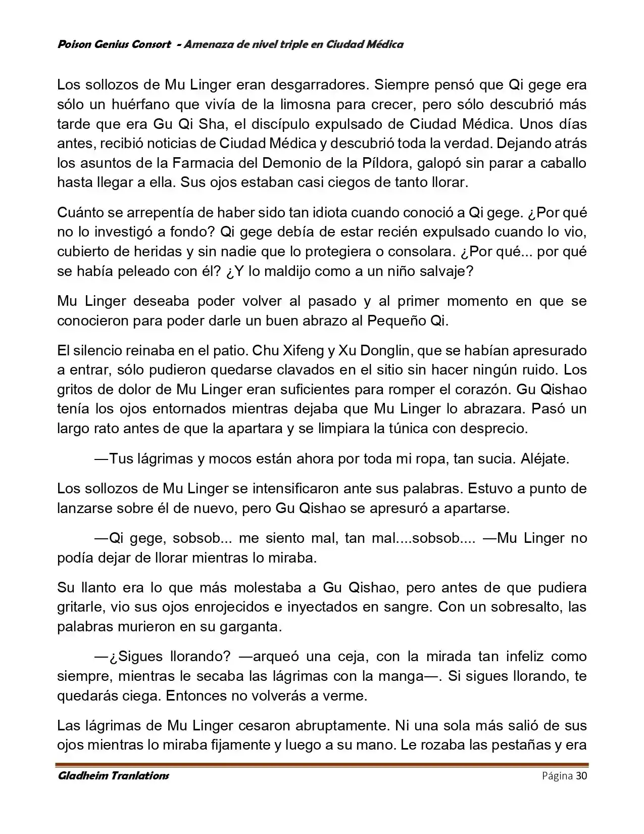 Poison Genious Consort (Novela) - Capítulo 395 - Página 30 - LectorTMOo