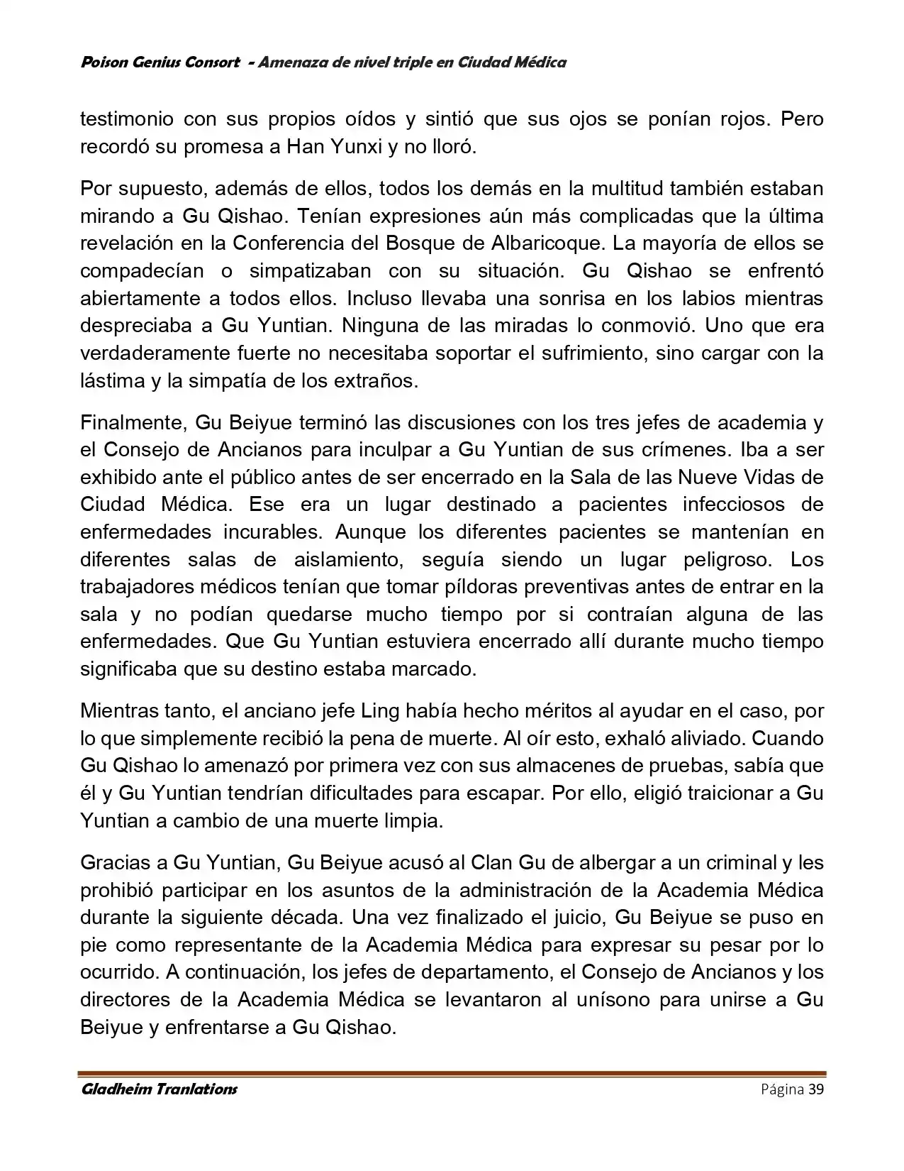 Poison Genious Consort (Novela) - Capítulo 395 - Página 39 - LectorTMOo