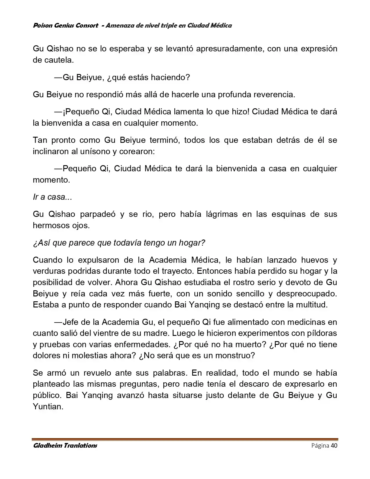 Poison Genious Consort (Novela) - Capítulo 395 - Página 40 - LectorTMOo