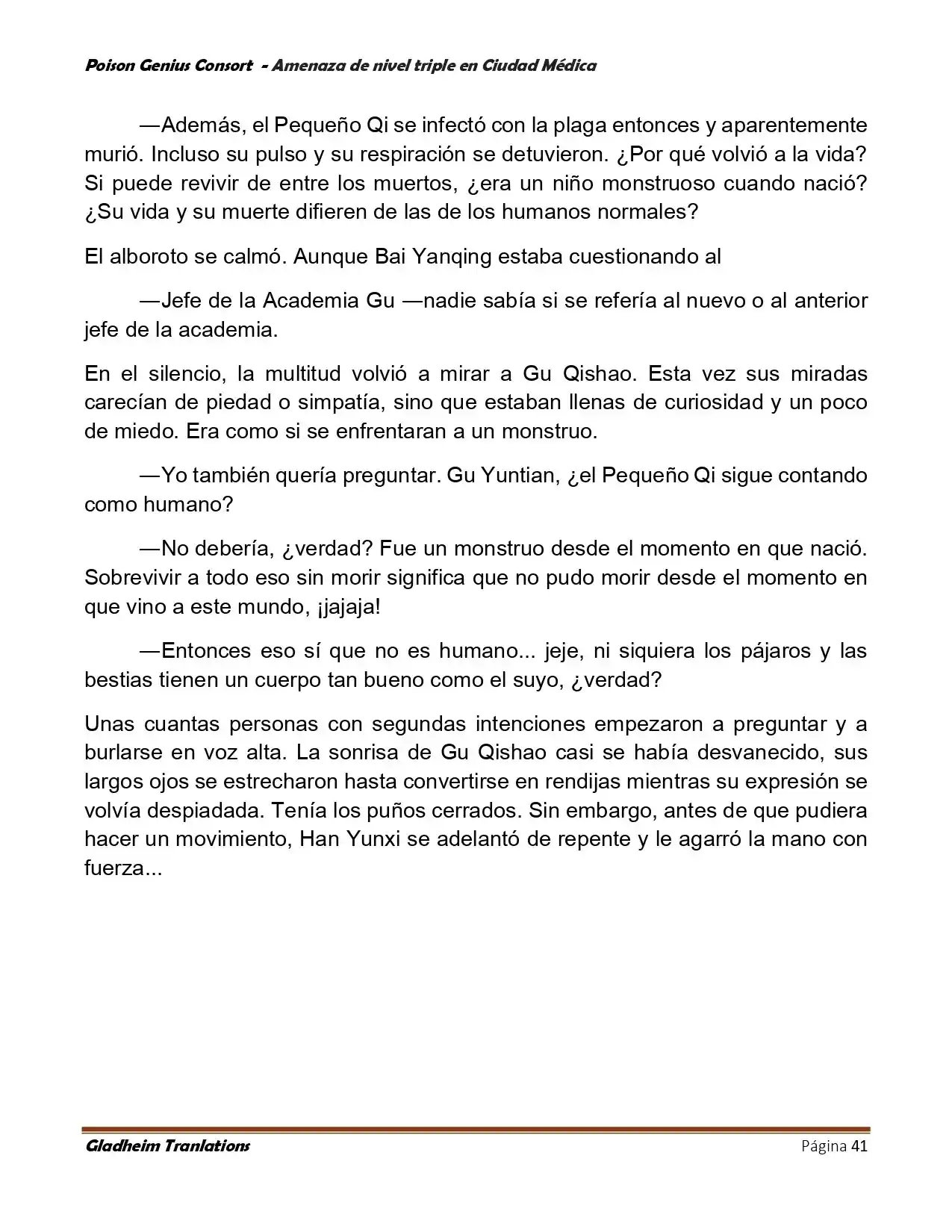 Poison Genious Consort (Novela) - Capítulo 395 - Página 41 - LectorTMOo