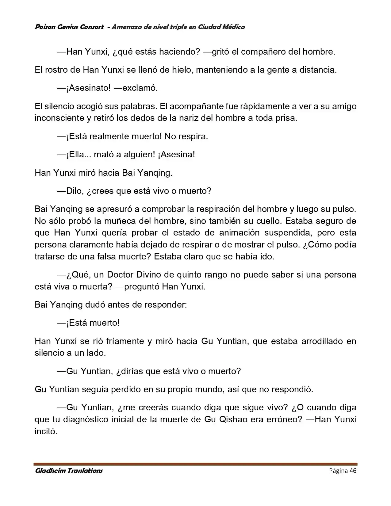 Poison Genious Consort (Novela) - Capítulo 395 - Página 46 - LectorTMOo