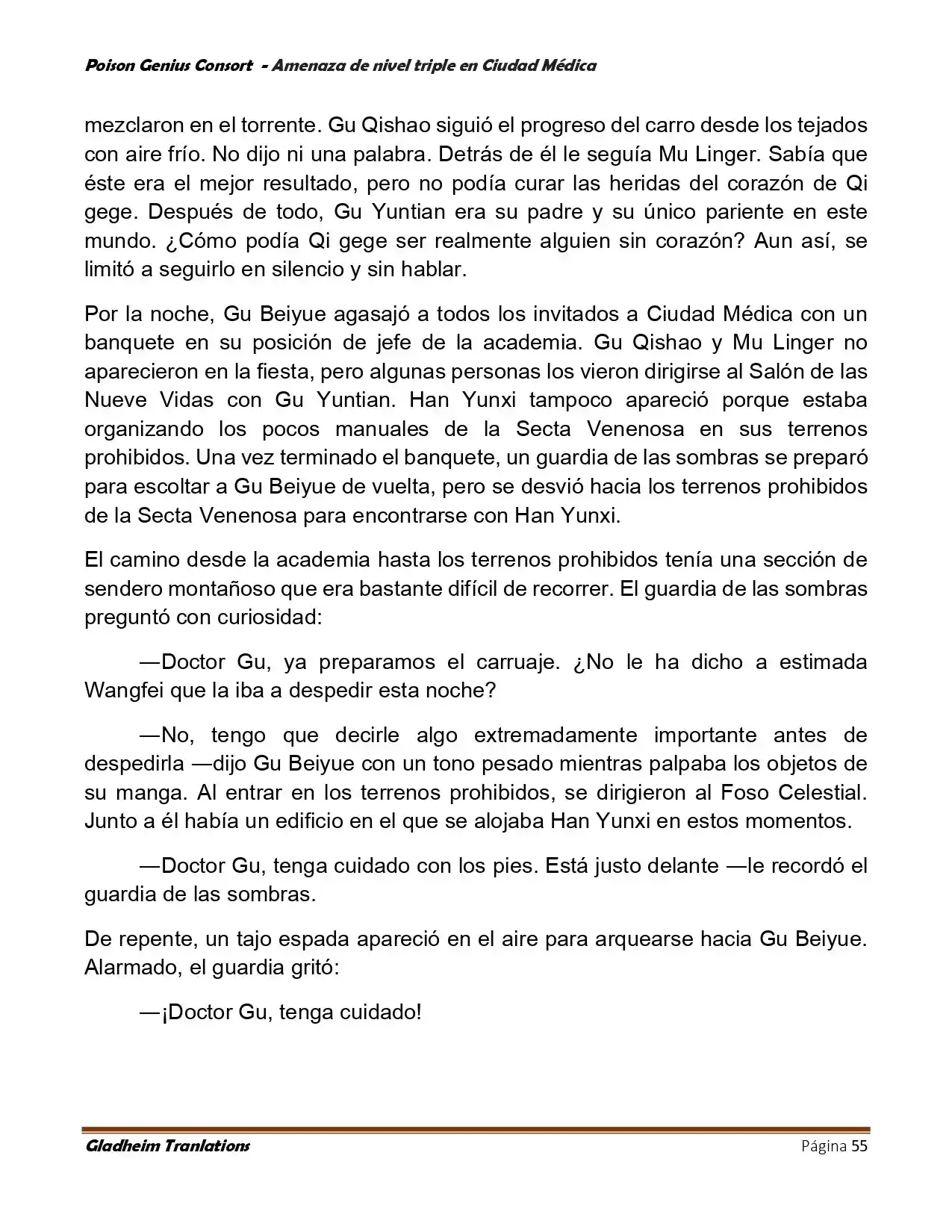 Poison Genious Consort (Novela) - Capítulo 395 - Página 55 - LectorTMOo