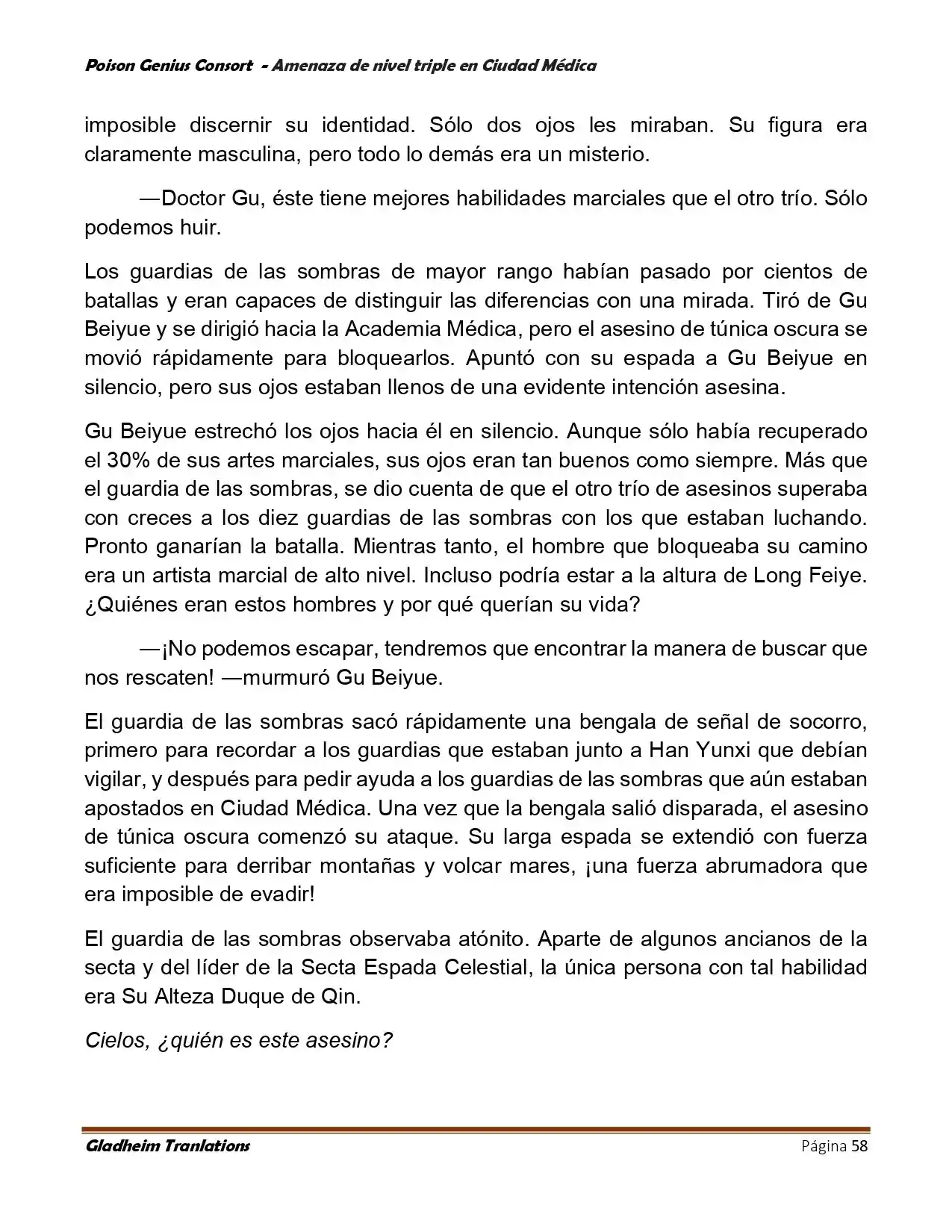 Poison Genious Consort (Novela) - Capítulo 395 - Página 58 - LectorTMOo