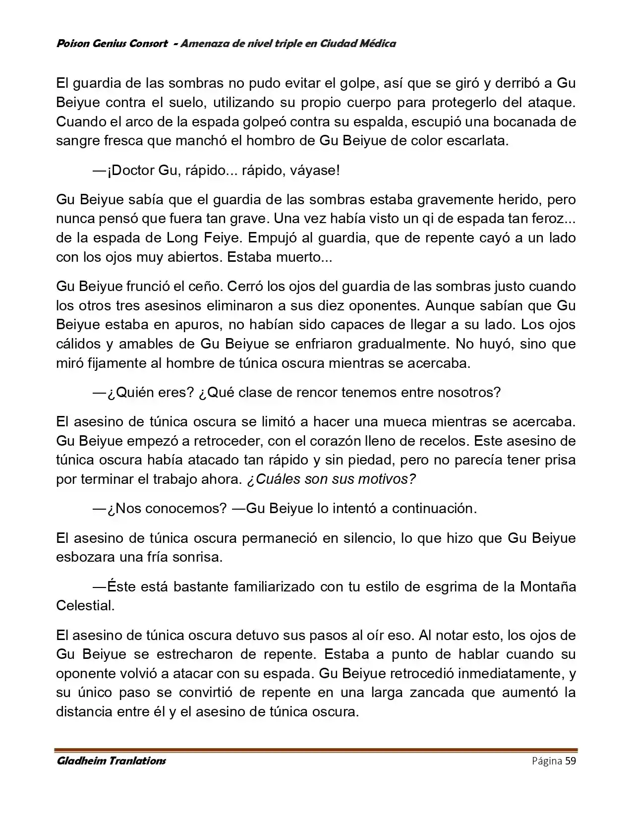 Poison Genious Consort (Novela) - Capítulo 395 - Página 59 - LectorTMOo