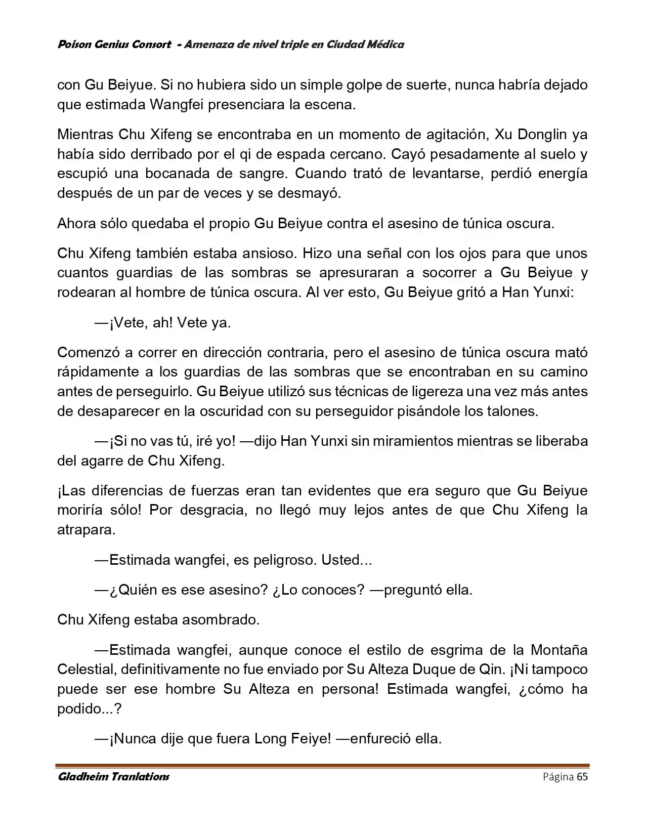Poison Genious Consort (Novela) - Capítulo 395 - Página 65 - LectorTMOo