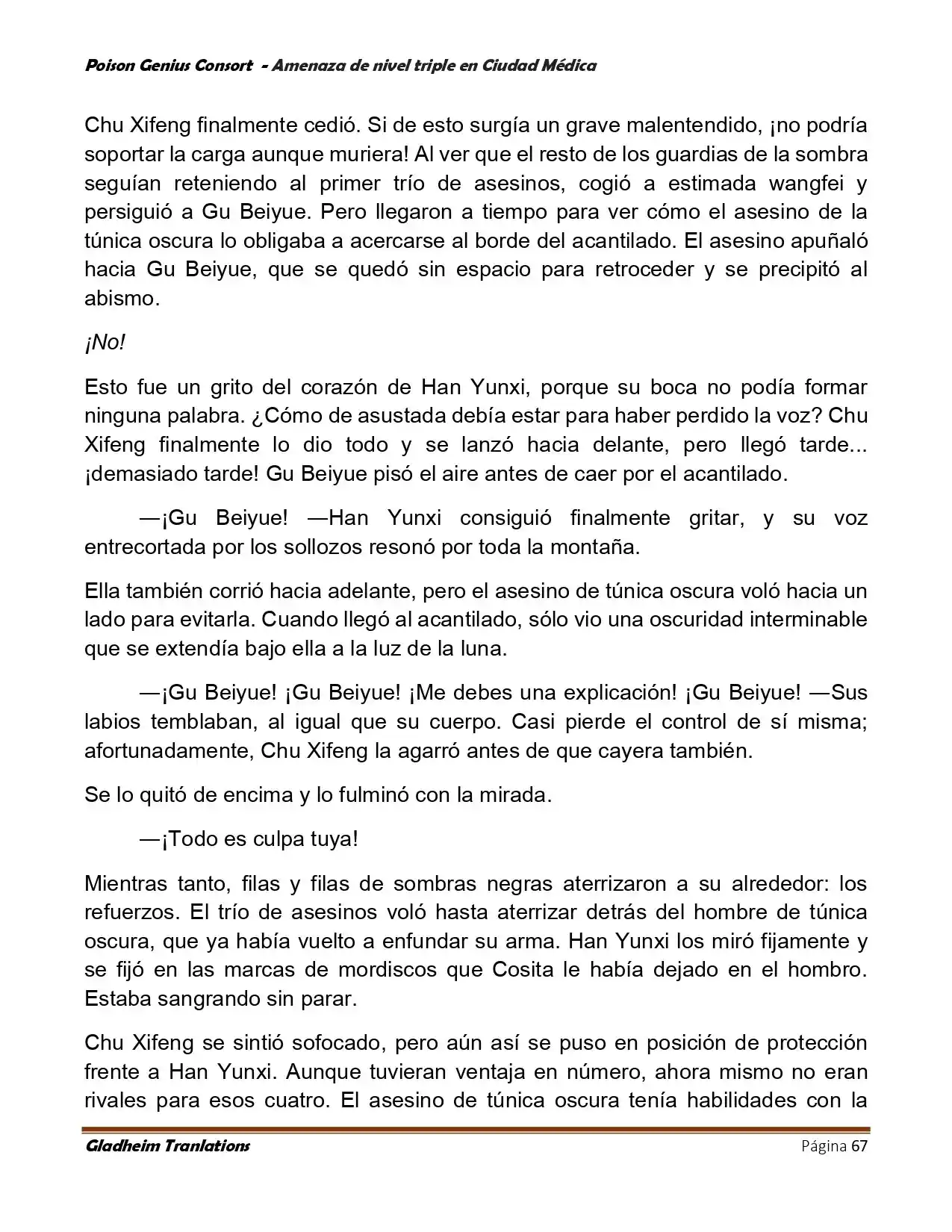 Poison Genious Consort (Novela) - Capítulo 395 - Página 67 - LectorTMOo