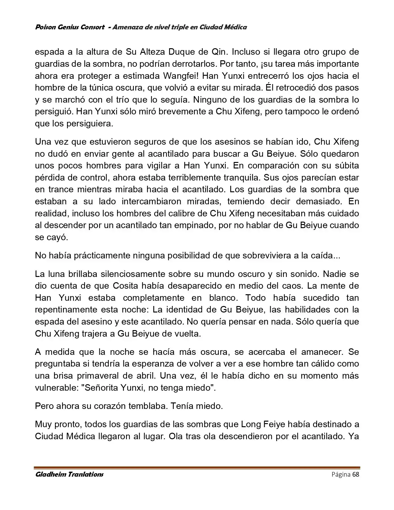 Poison Genious Consort (Novela) - Capítulo 395 - Página 68 - LectorTMOo