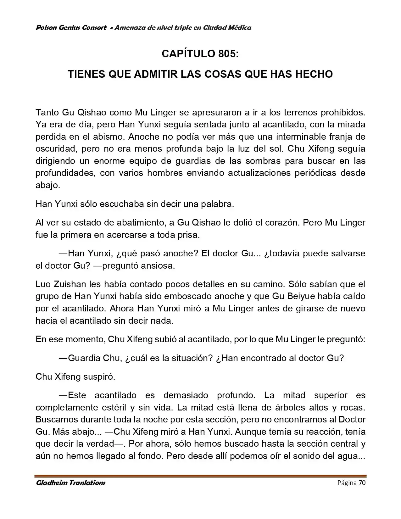 Poison Genious Consort (Novela) - Capítulo 395 - Página 70 - LectorTMOo