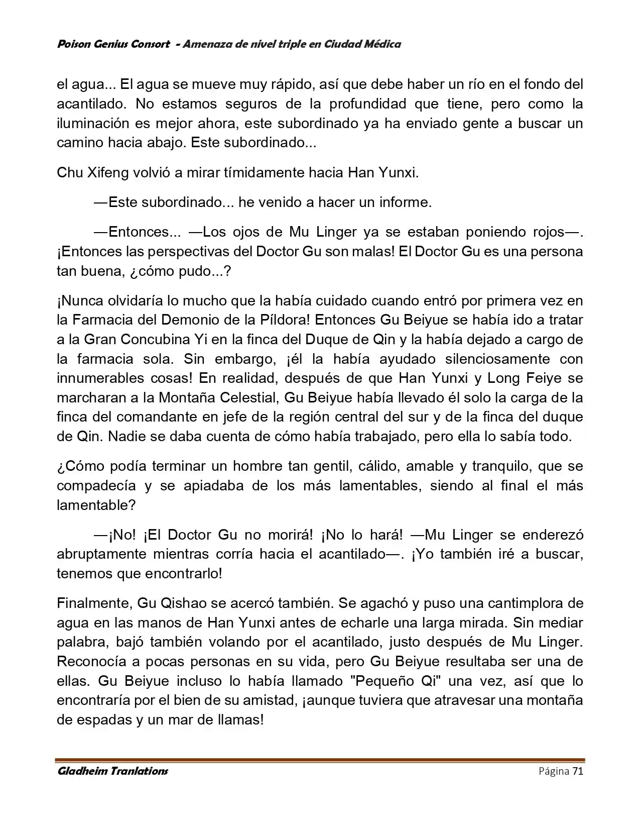 Poison Genious Consort (Novela) - Capítulo 395 - Página 71 - LectorTMOo