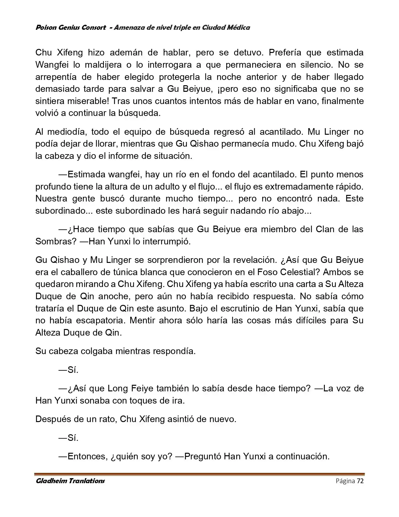Poison Genious Consort (Novela) - Capítulo 395 - Página 72 - LectorTMOo