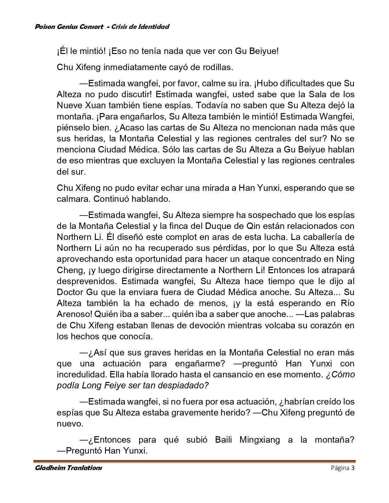 Poison Genious Consort (Novela) - Capítulo 396 - Página 3 - LectorTMOo