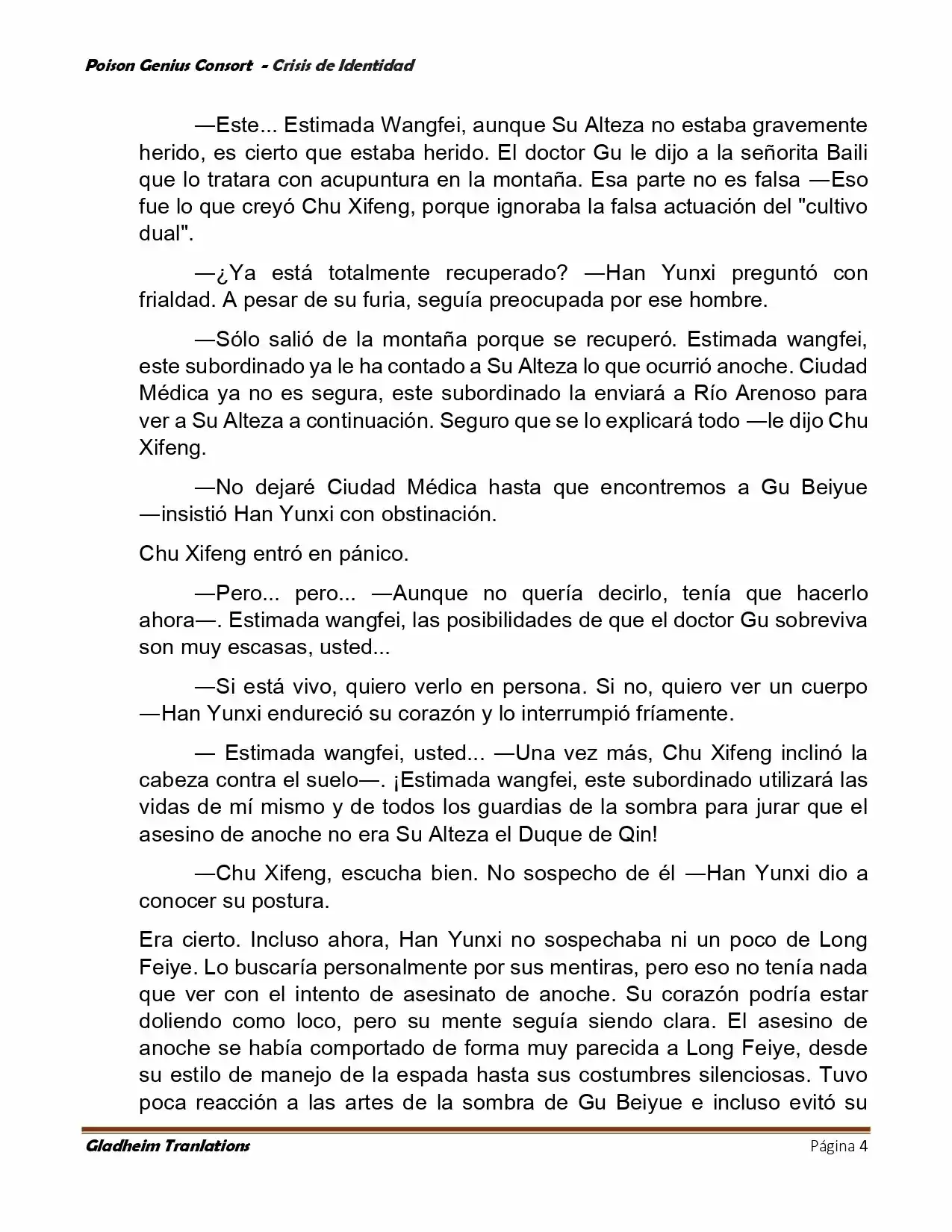 Poison Genious Consort (Novela) - Capítulo 396 - Página 4 - LectorTMOo