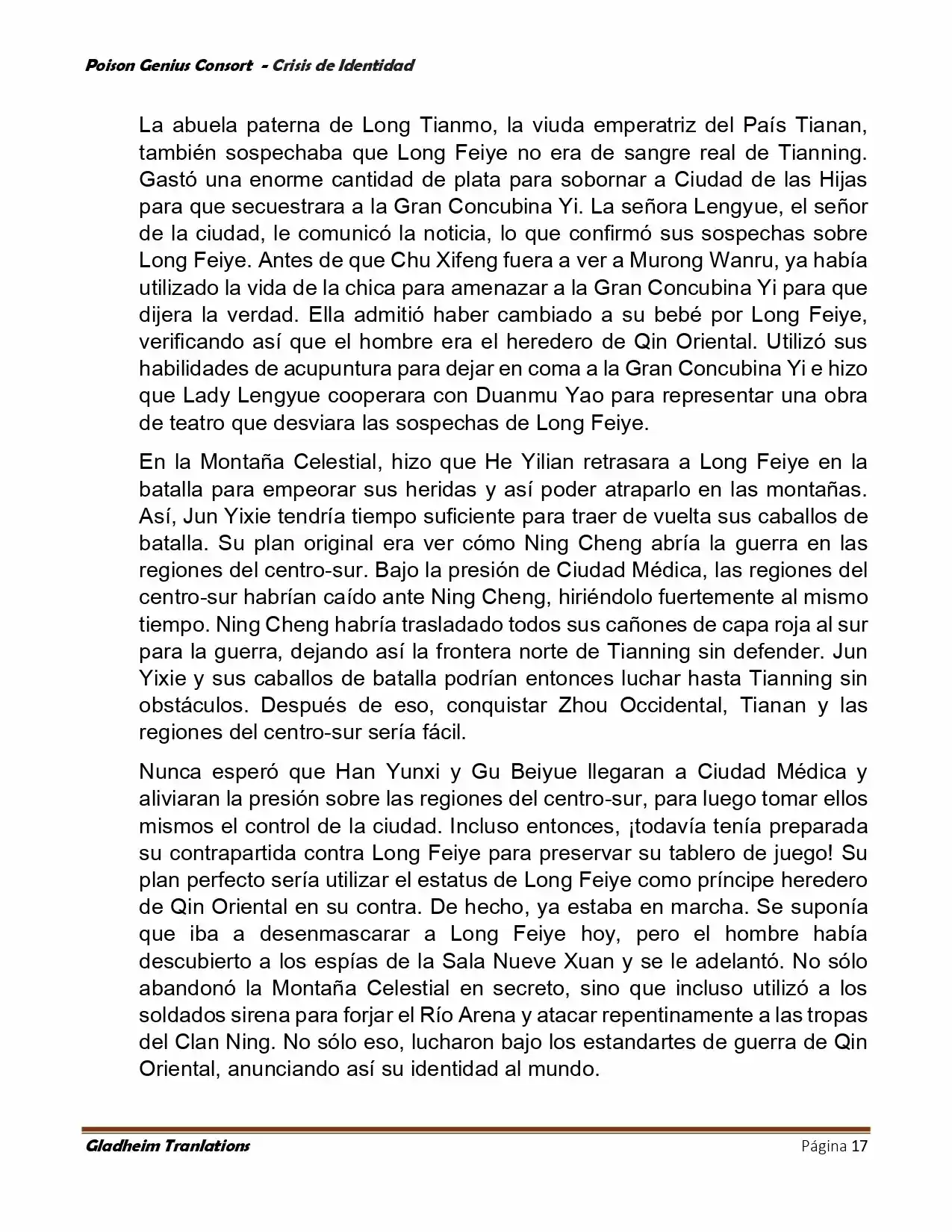 Poison Genious Consort (Novela) - Capítulo 396 - Página 17 - LectorTMOo