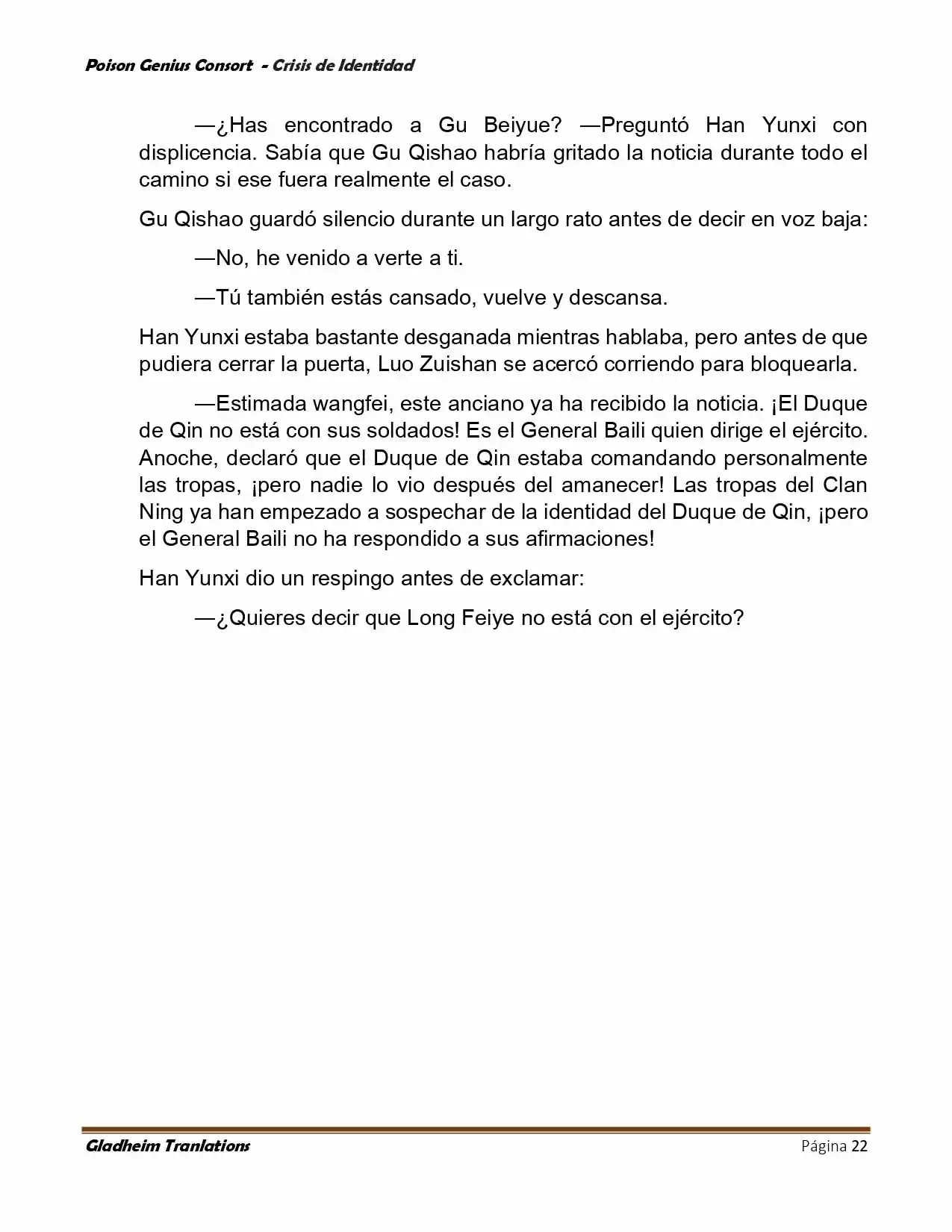 Poison Genious Consort (Novela) - Capítulo 396 - Página 22 - LectorTMOo