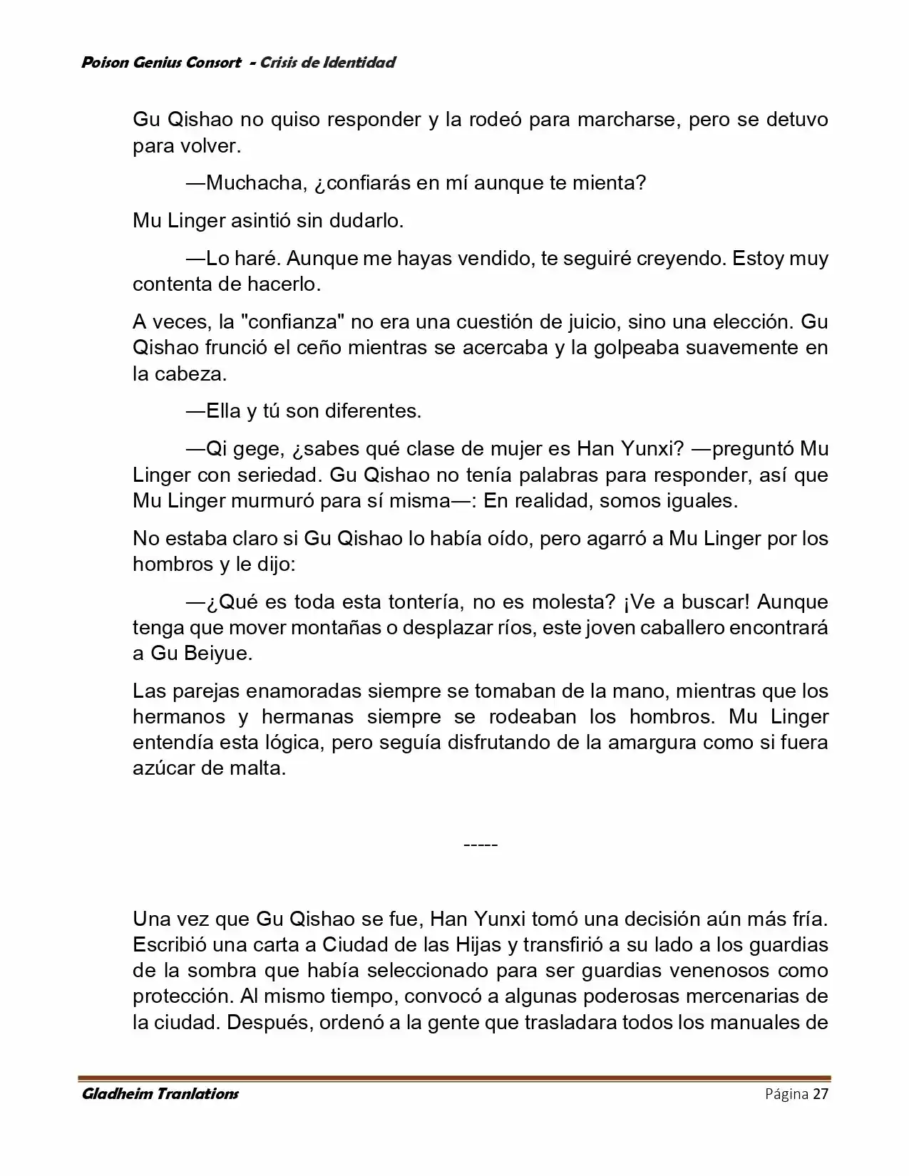 Poison Genious Consort (Novela) - Capítulo 396 - Página 27 - LectorTMOo