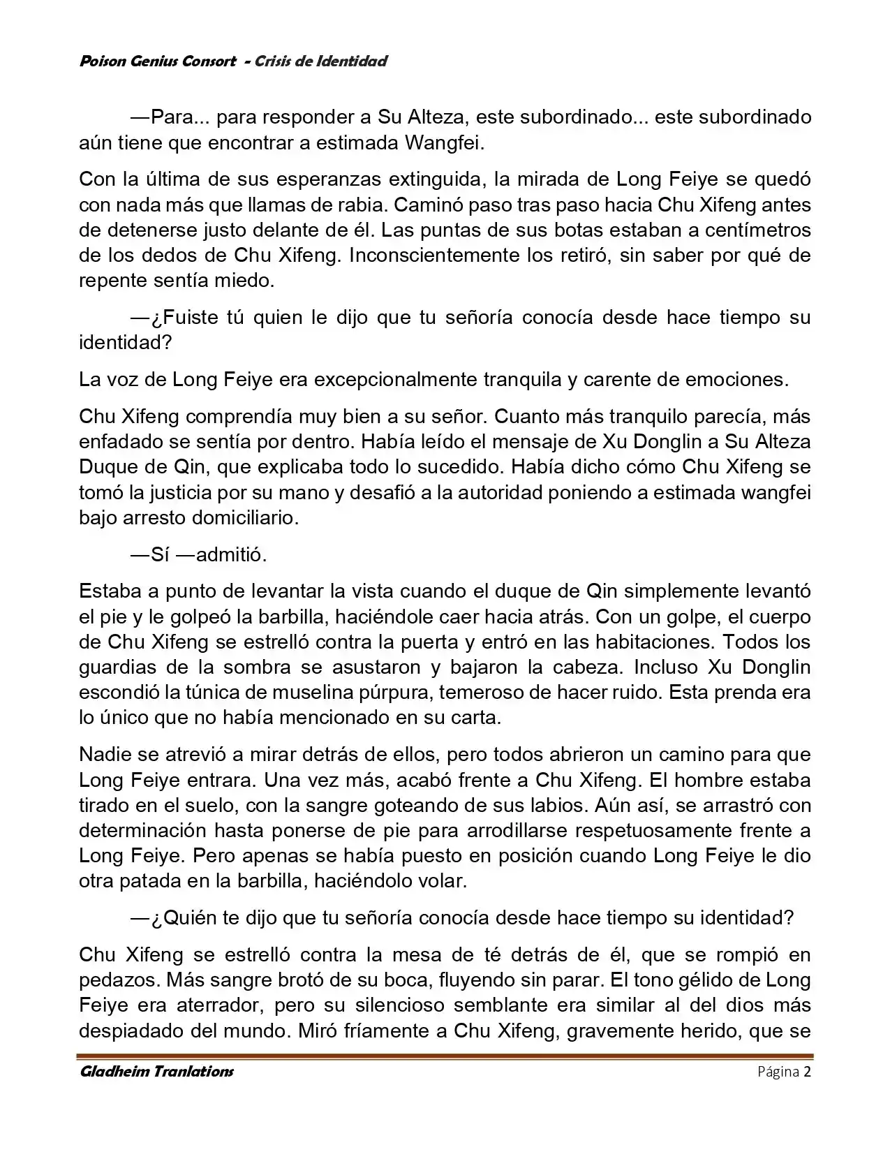 Poison Genious Consort (Novela) - Capítulo 397 - Página 2 - LectorTMOo