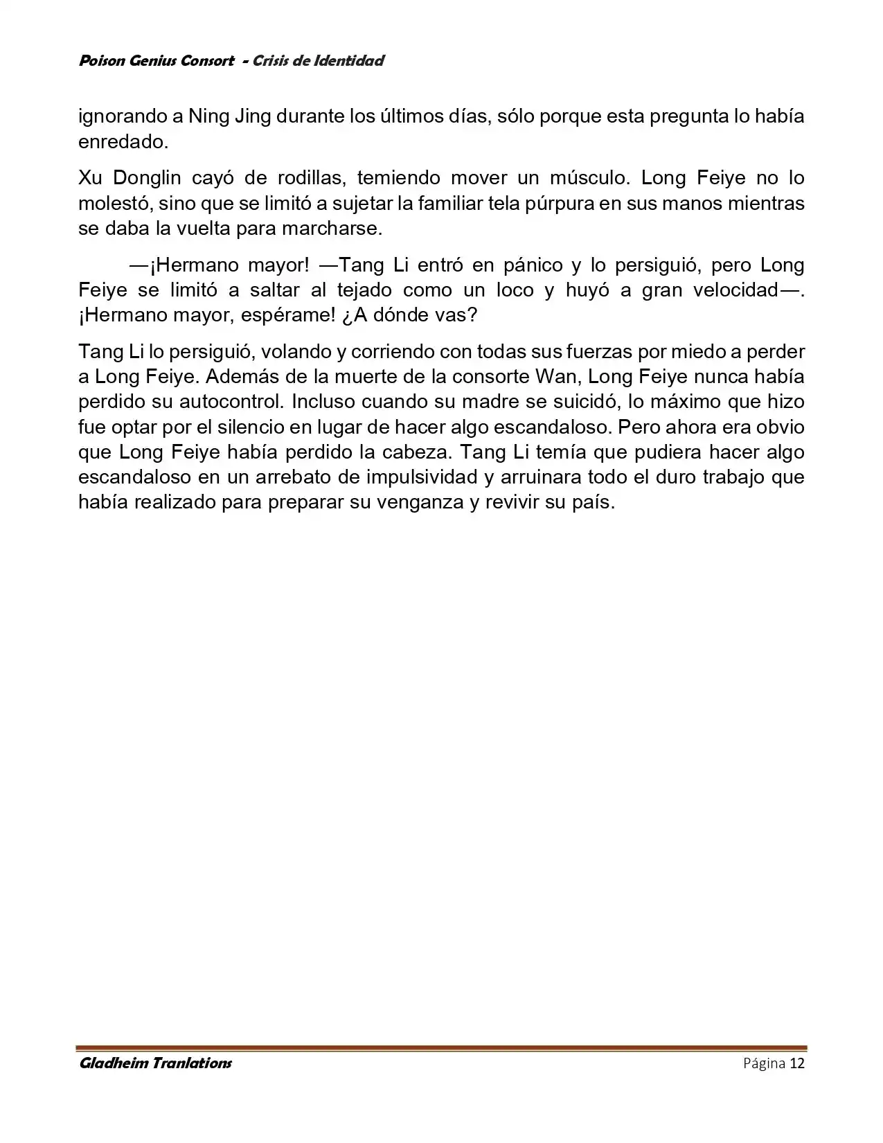 Poison Genious Consort (Novela) - Capítulo 397 - Página 12 - LectorTMOo